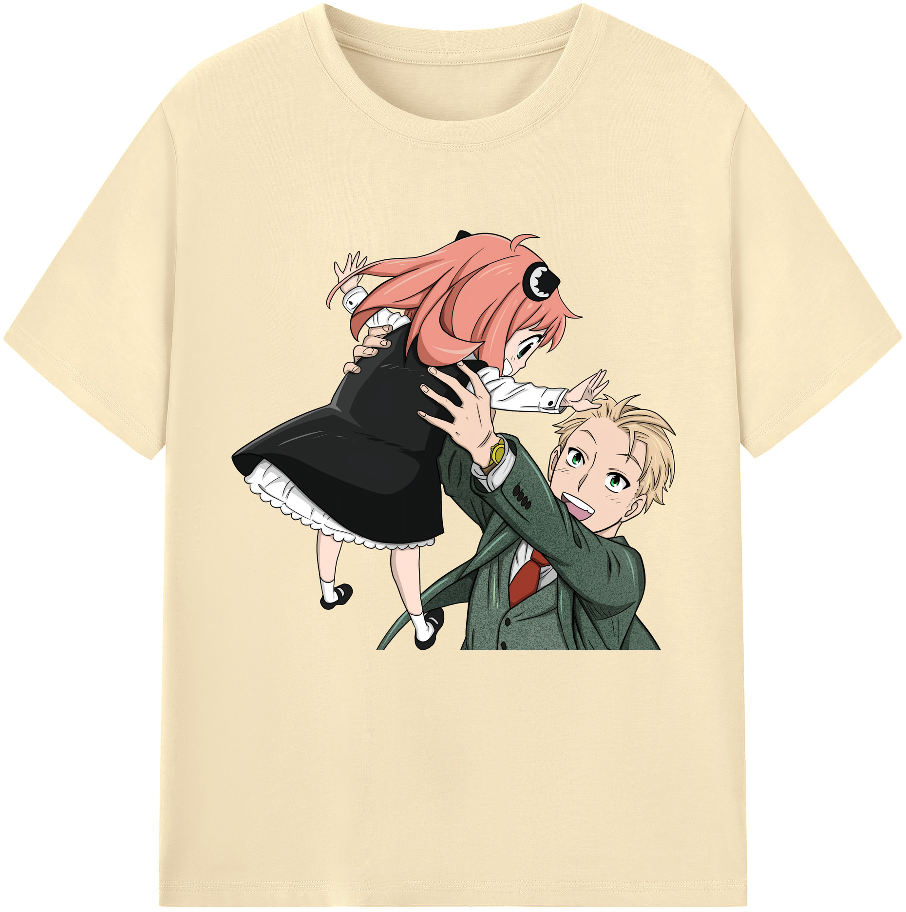 （画像用） SPY×FAMILY间谍家家酒 綿100％半袖Tシャツ（フロントプリント）