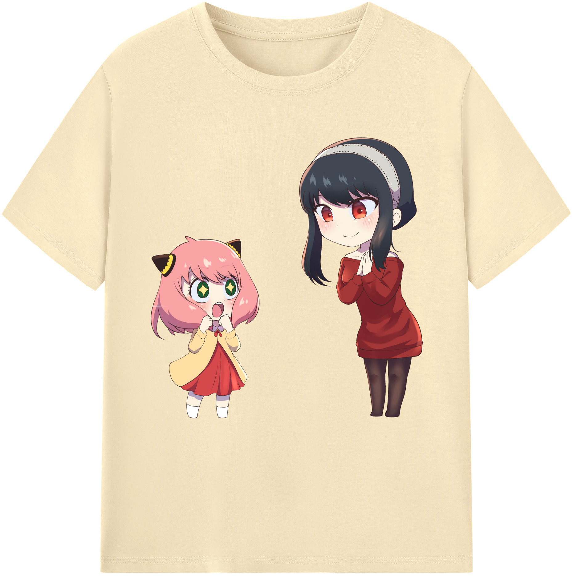 （画像用） SPY×FAMILY间谍家家酒 綿100％半袖Tシャツ（フロントプリント）