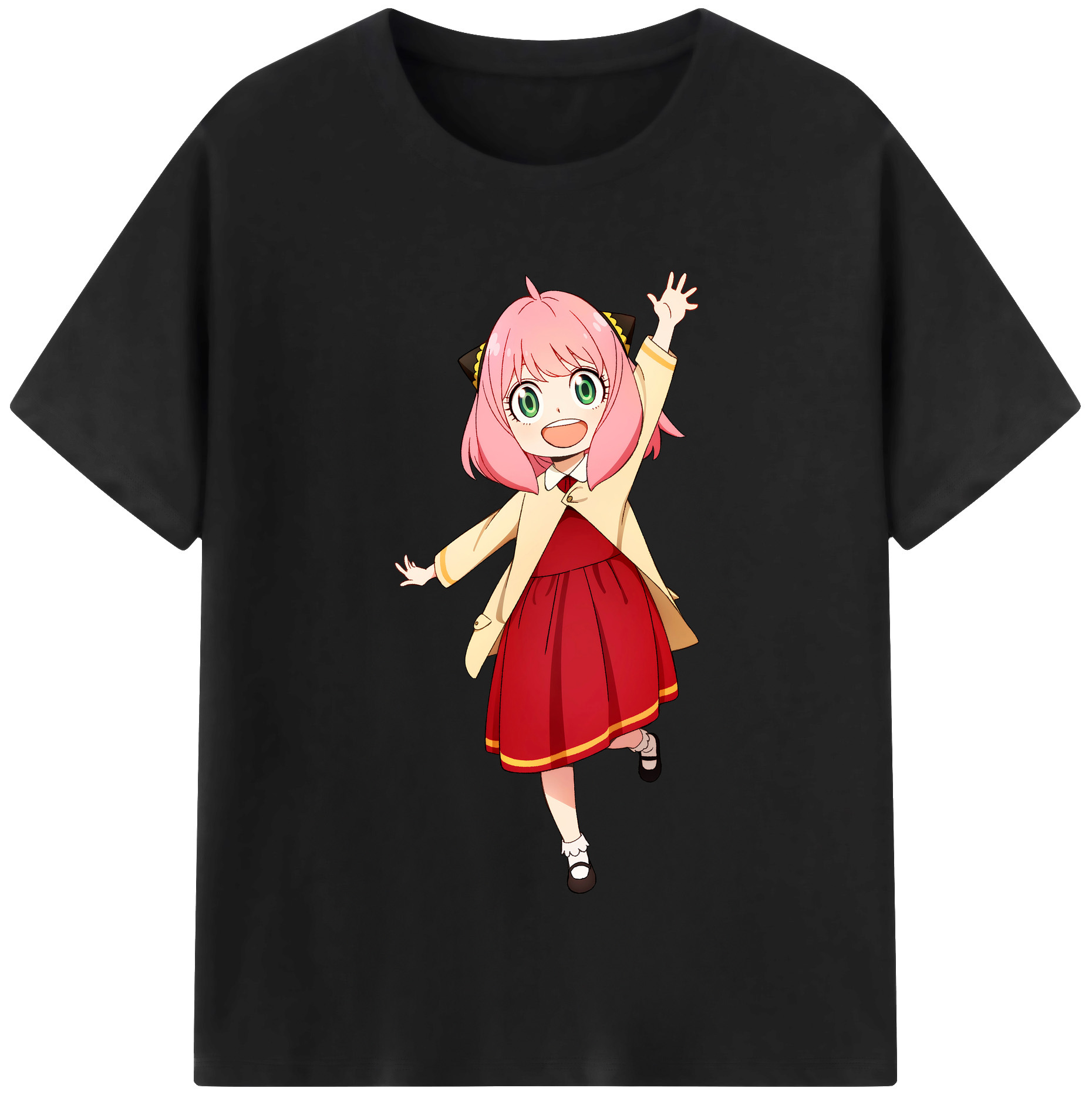 （画像用） SPY×FAMILY间谍家家酒 綿100％半袖Tシャツ（フロントプリント）
