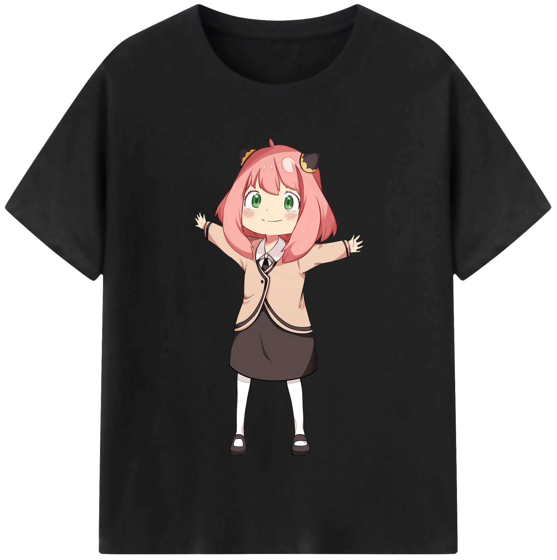 （画像用） SPY×FAMILY间谍家家酒 綿100％半袖Tシャツ（フロントプリント）