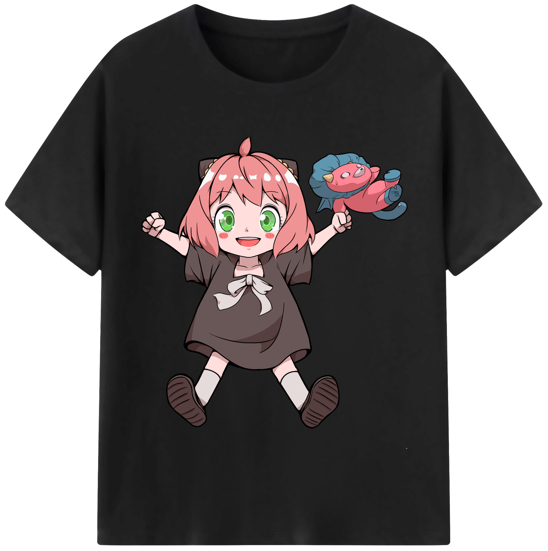 （画像用） SPY×FAMILY间谍家家酒 綿100％半袖Tシャツ（フロントプリント）