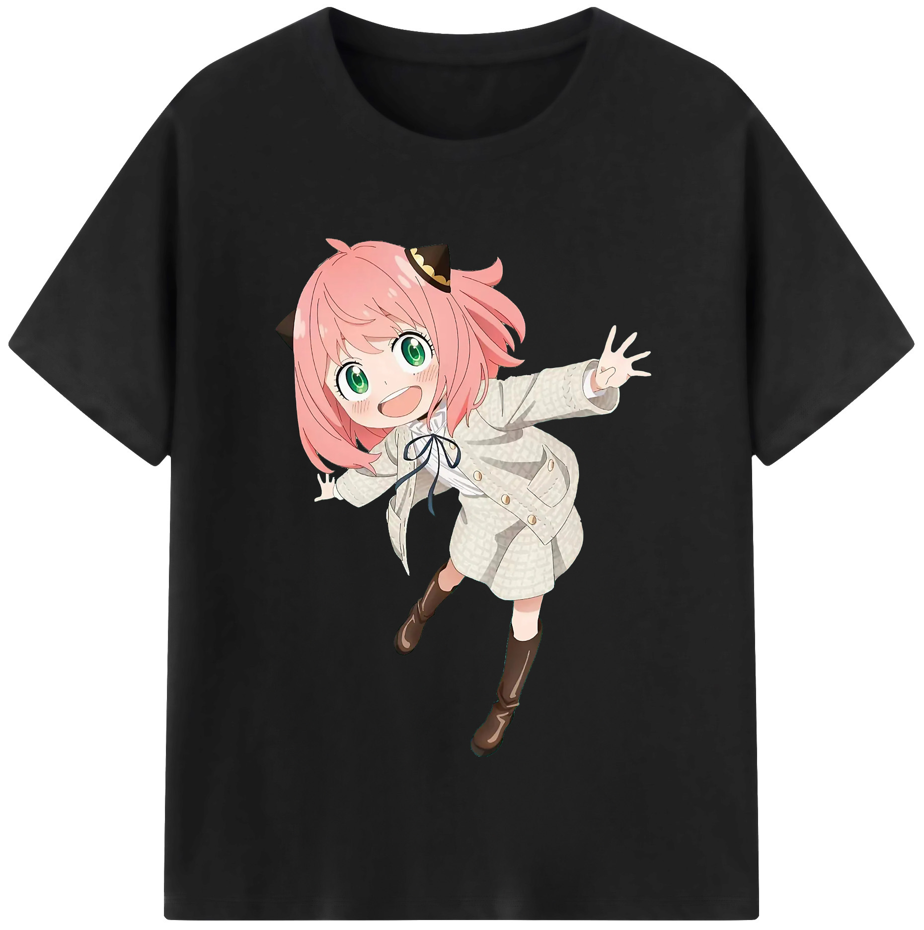 （画像用） SPY×FAMILY间谍家家酒 綿100％半袖Tシャツ（フロントプリント）