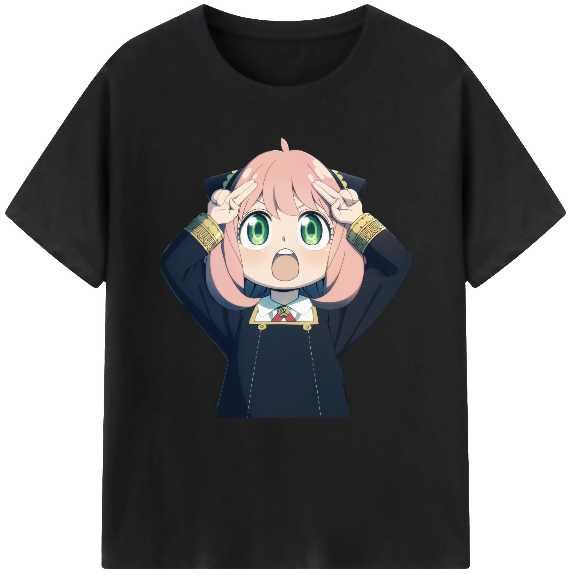 （画像用） SPY×FAMILY间谍家家酒 綿100％半袖Tシャツ（フロントプリント）