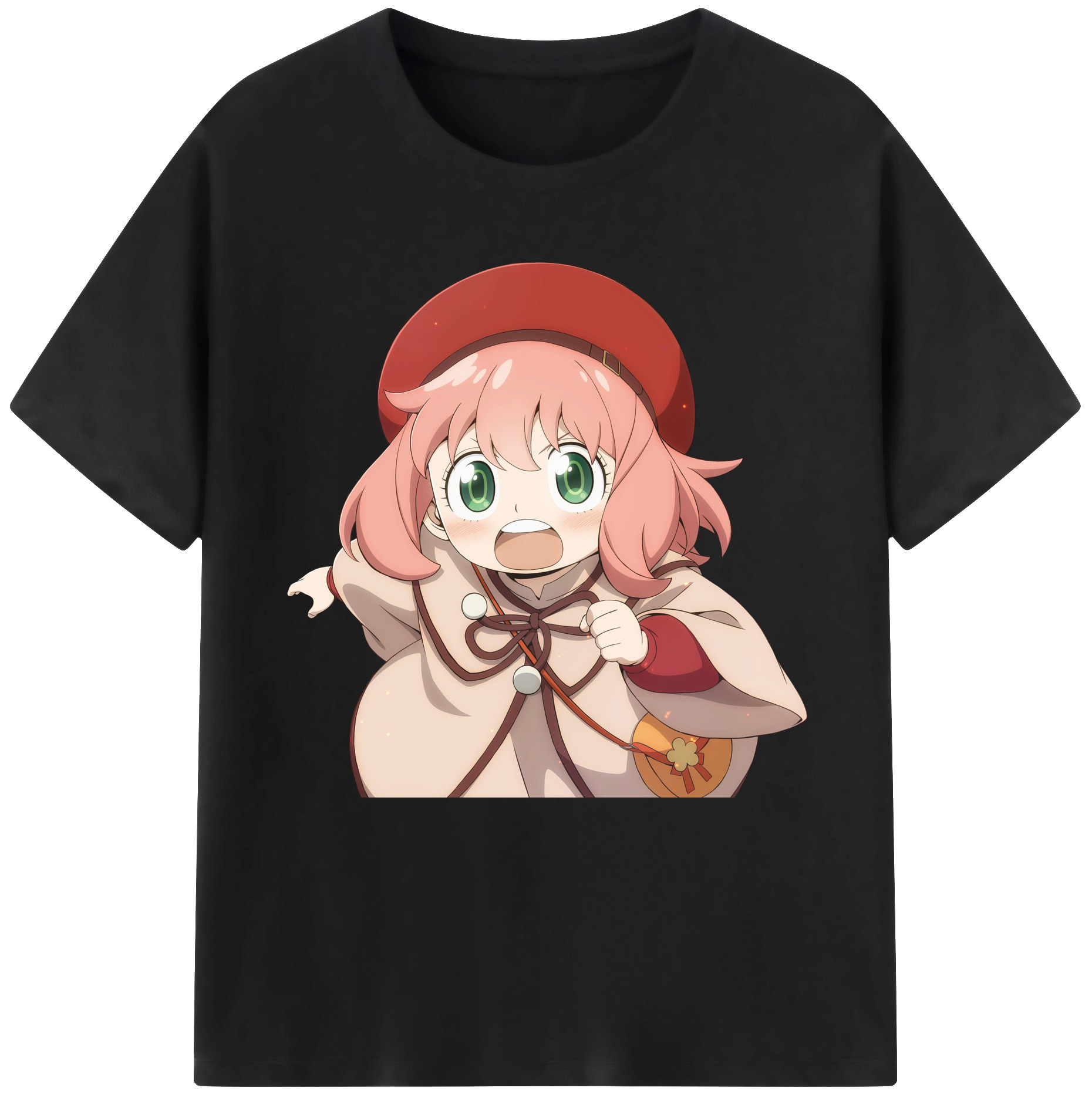 （画像用） SPY×FAMILY间谍家家酒 綿100％半袖Tシャツ（フロントプリント）