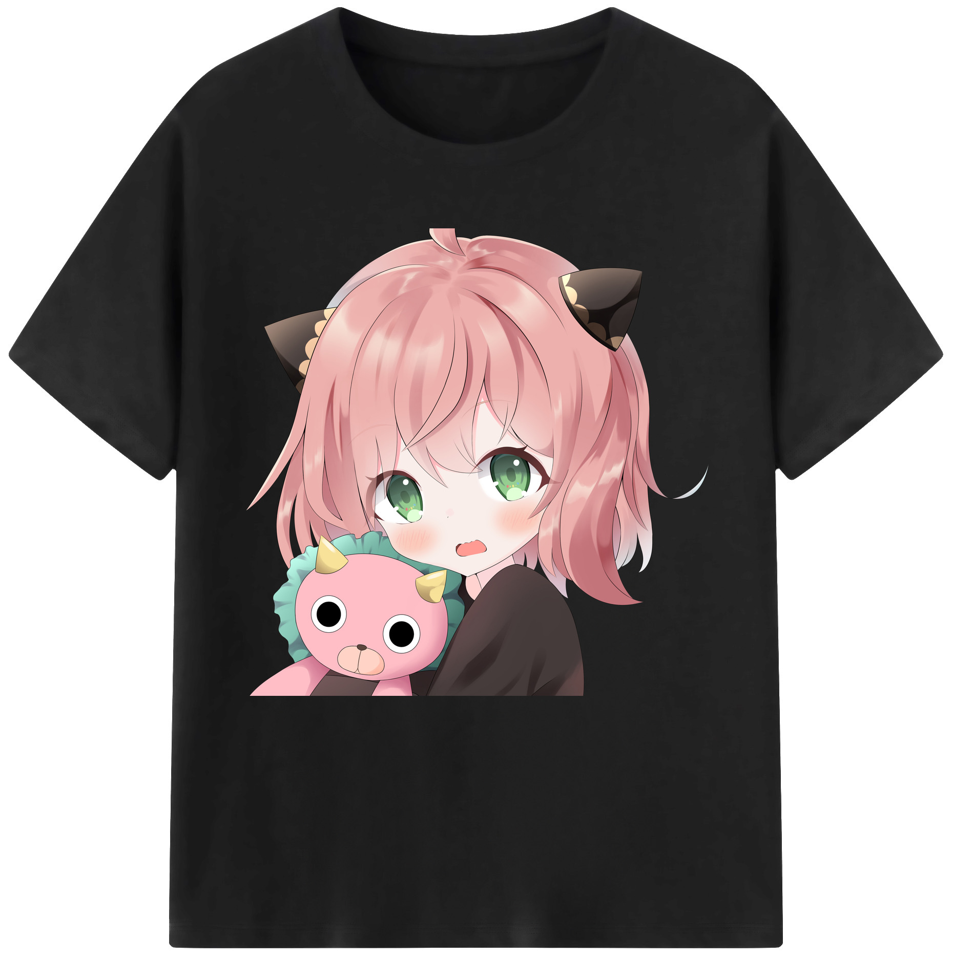 （画像用） SPY×FAMILY间谍家家酒 綿100％半袖Tシャツ（フロントプリント）