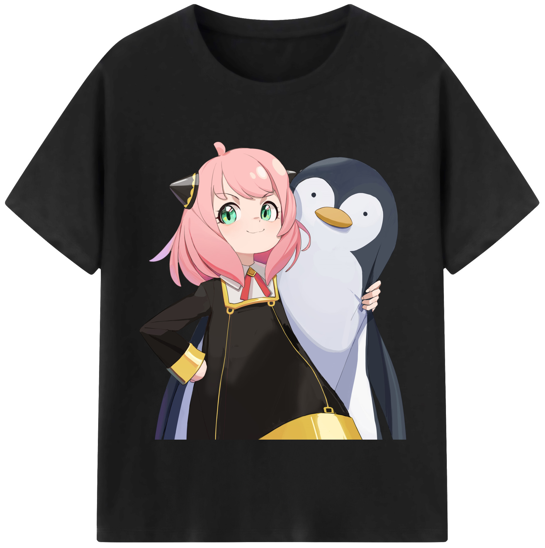 （画像用） SPY×FAMILY间谍家家酒 綿100％半袖Tシャツ（フロントプリント）