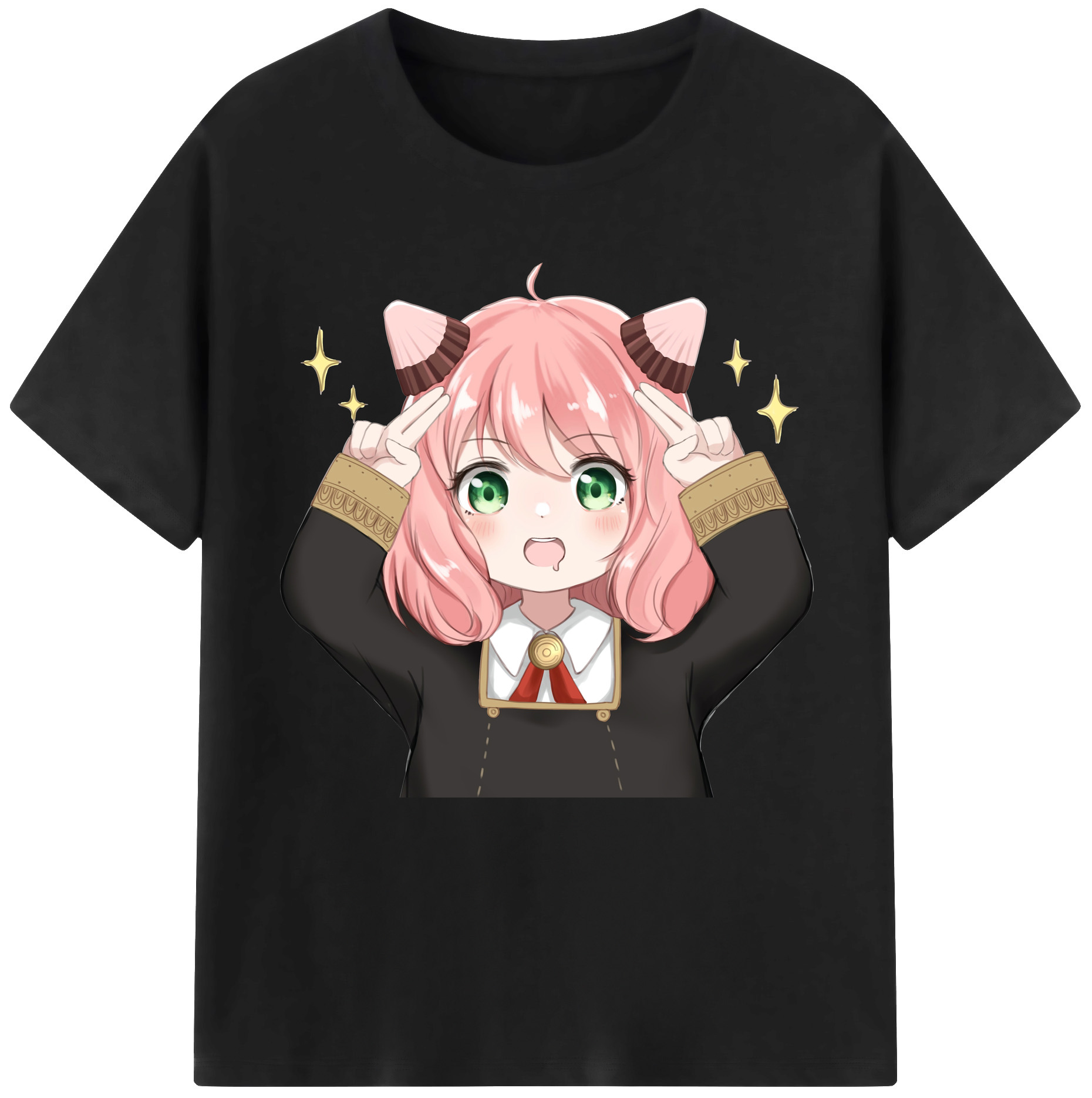 （画像用） SPY×FAMILY间谍家家酒 綿100％半袖Tシャツ（フロントプリント）