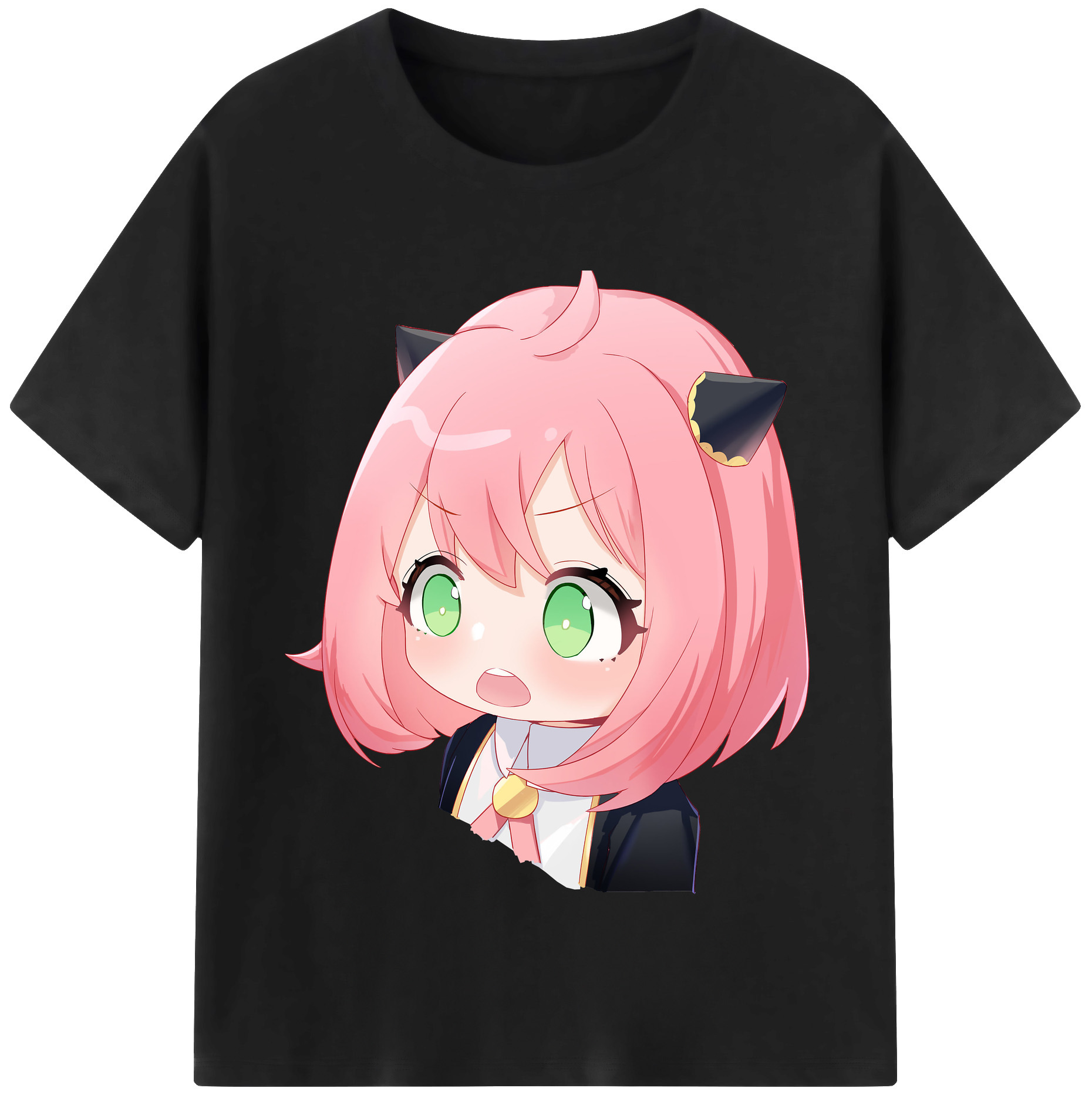 （画像用） SPY×FAMILY间谍家家酒 綿100％半袖Tシャツ（フロントプリント）
