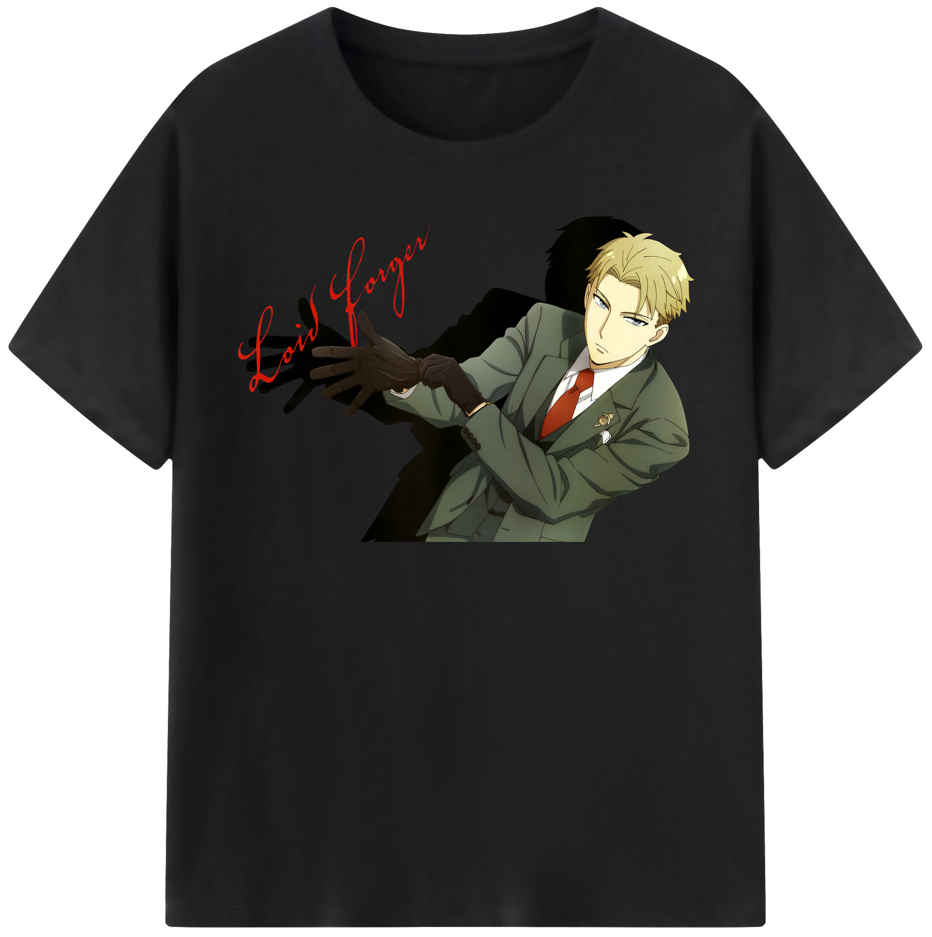 （画像用） SPY×FAMILY间谍家家酒 綿100％半袖Tシャツ（フロントプリント）
