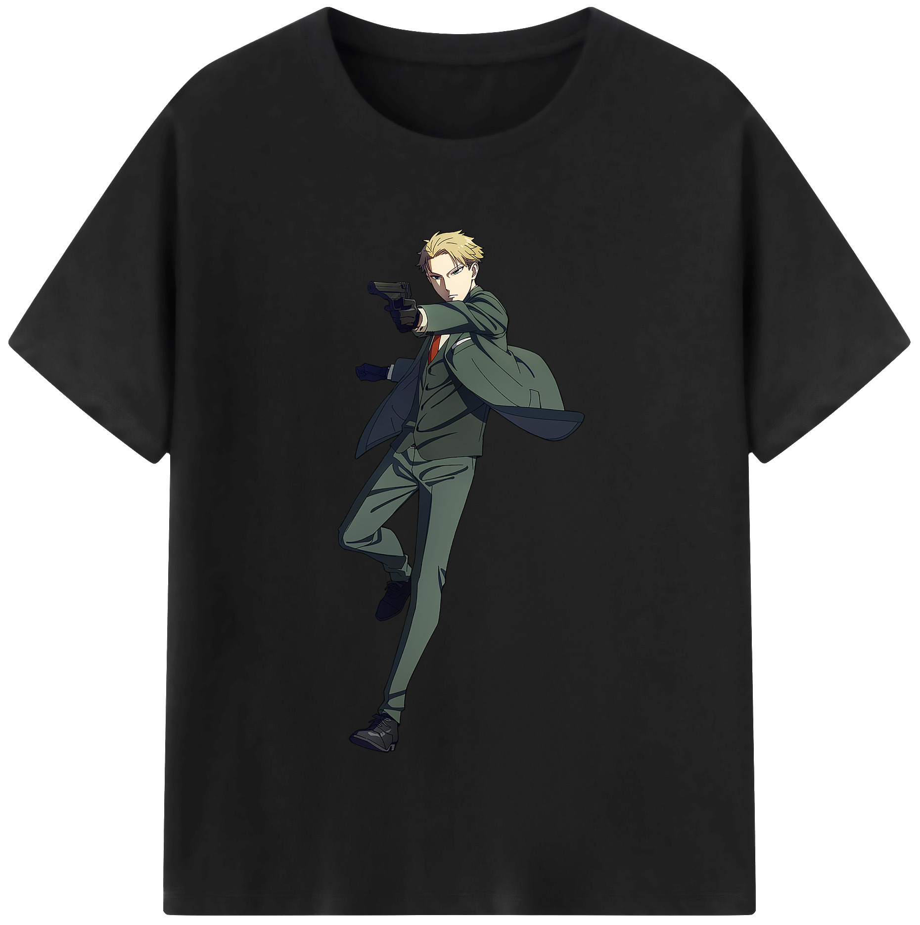（画像用） SPY×FAMILY间谍家家酒 綿100％半袖Tシャツ（フロントプリント）