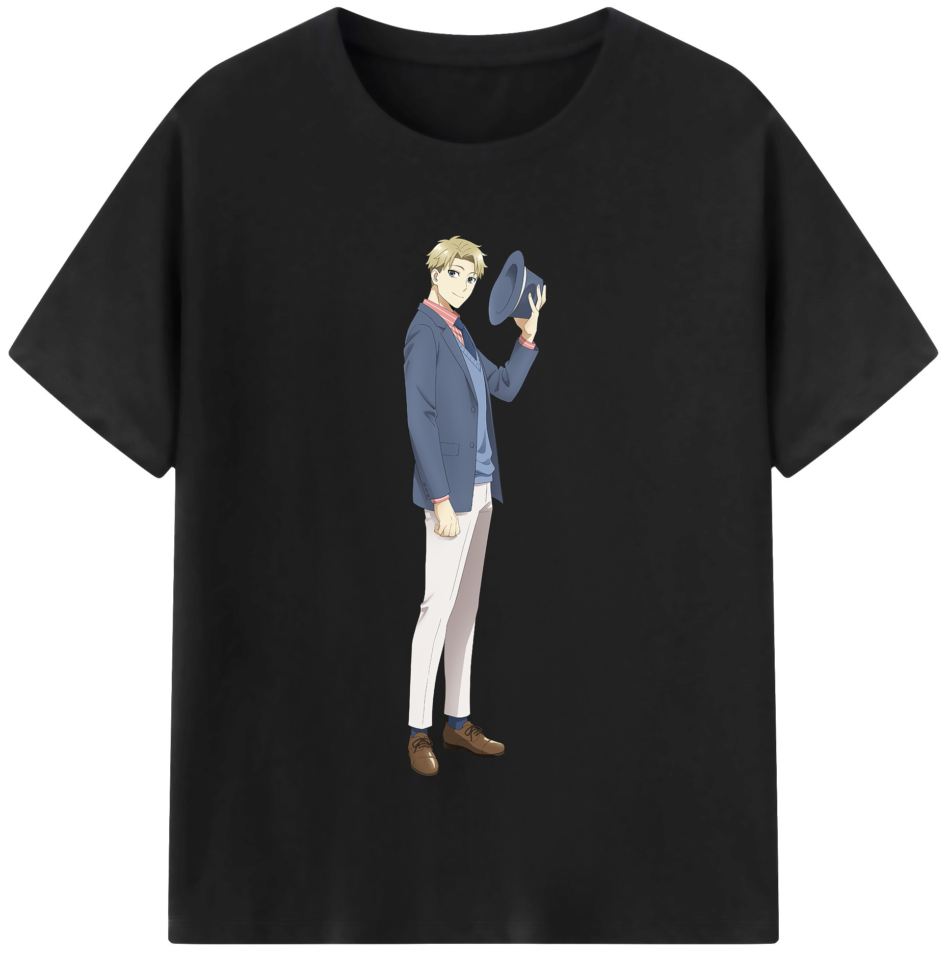 （画像用） SPY×FAMILY间谍家家酒 綿100％半袖Tシャツ（フロントプリント）
