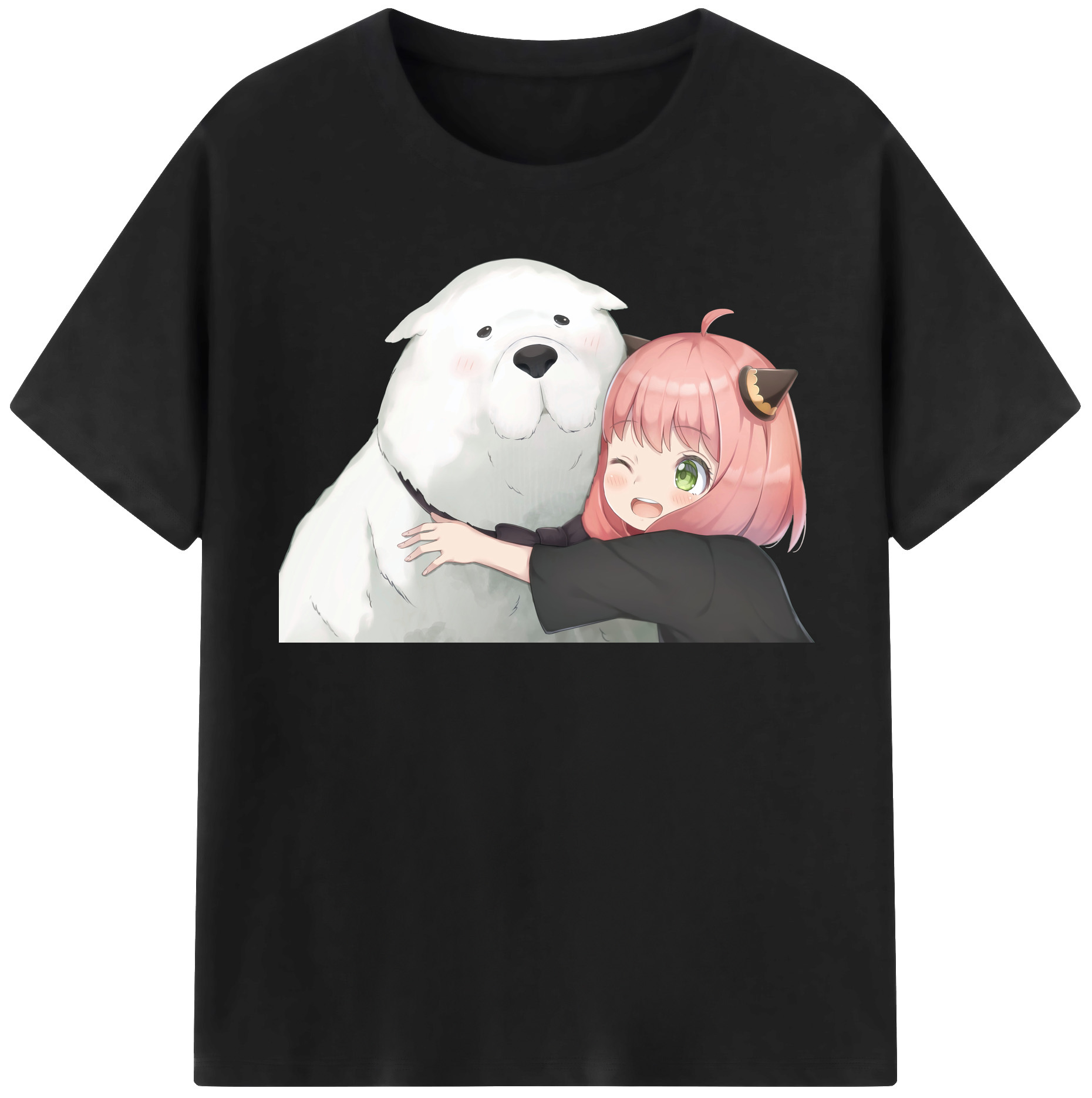 （画像用） SPY×FAMILY间谍家家酒 綿100％半袖Tシャツ（フロントプリント）