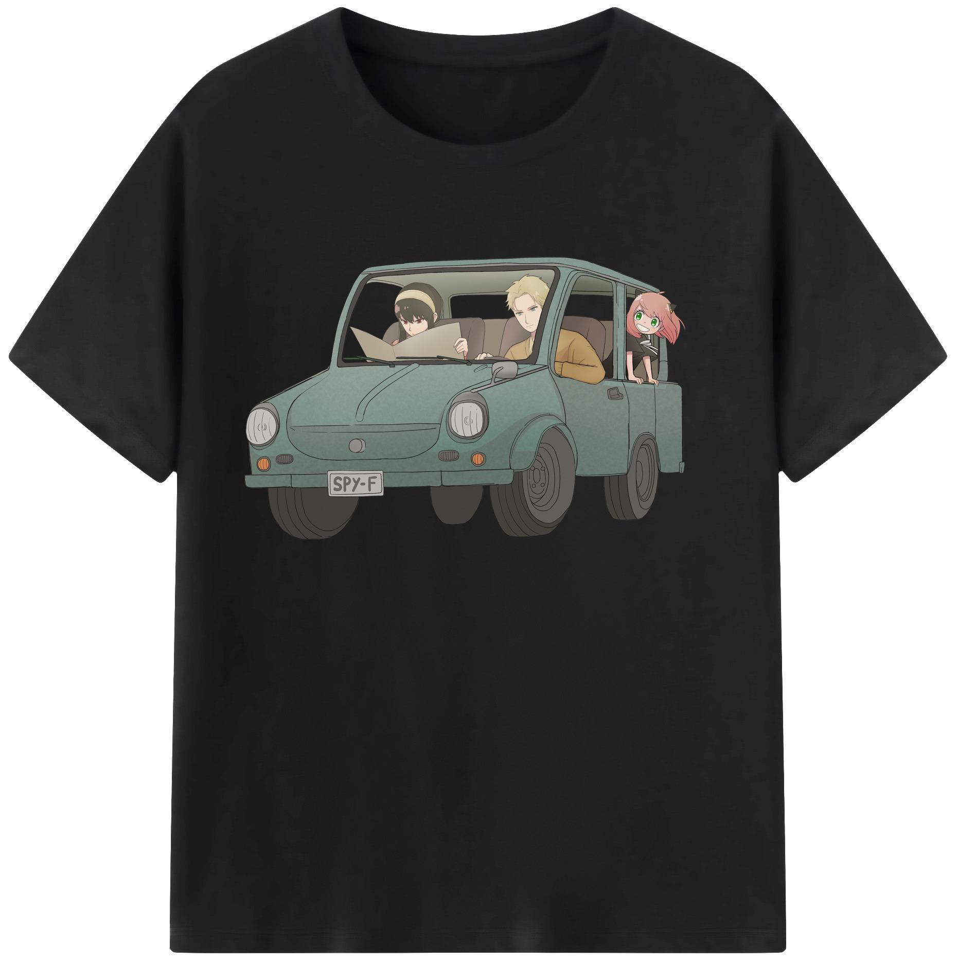 （画像用） SPY×FAMILY间谍家家酒 綿100％半袖Tシャツ（フロントプリント）
