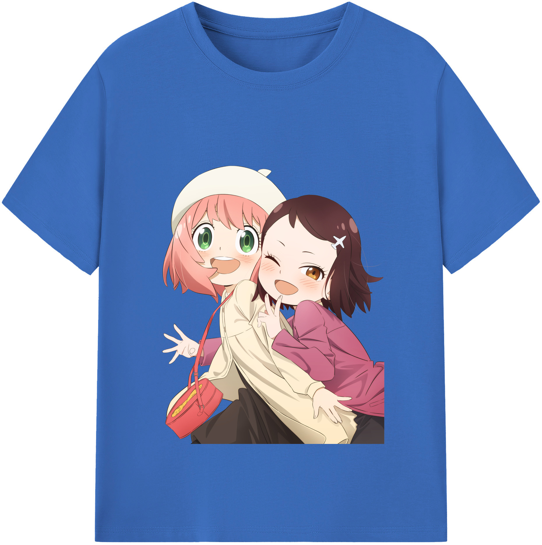 （画像用） SPY×FAMILY间谍家家酒 綿100％半袖Tシャツ（フロントプリント）