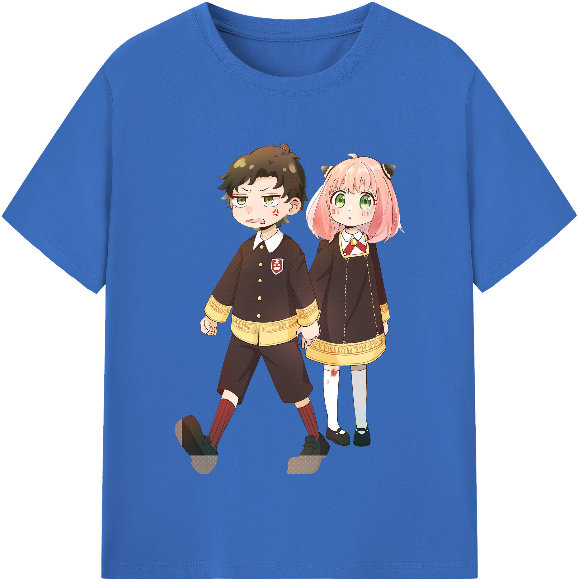 （画像用） SPY×FAMILY间谍家家酒 綿100％半袖Tシャツ（フロントプリント）