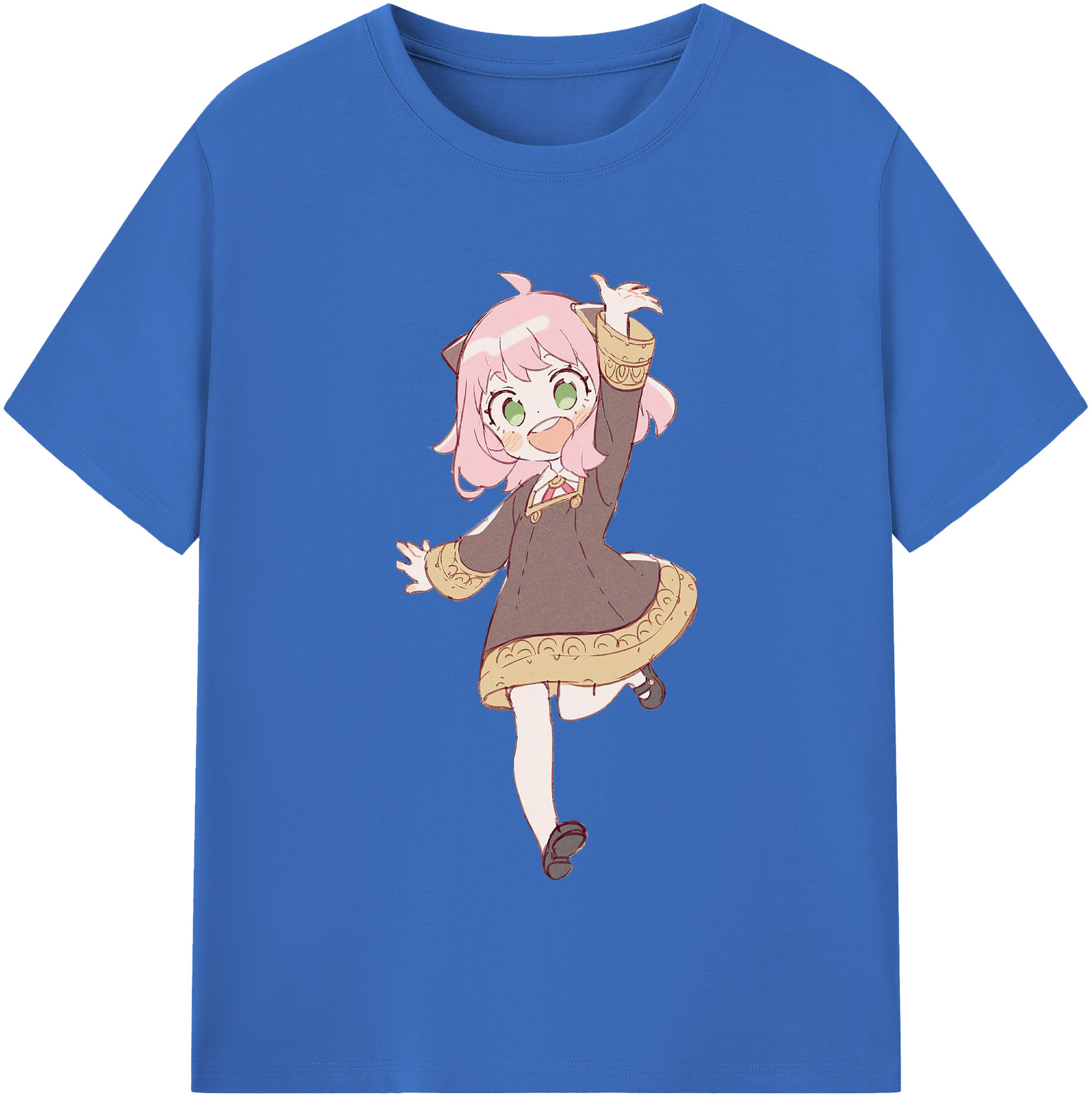 （画像用） SPY×FAMILY间谍家家酒 綿100％半袖Tシャツ（フロントプリント）
