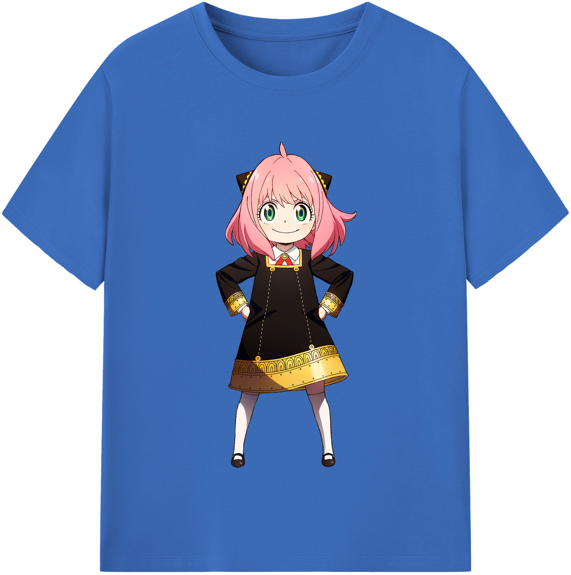 （画像用） SPY×FAMILY间谍家家酒 綿100％半袖Tシャツ（フロントプリント）