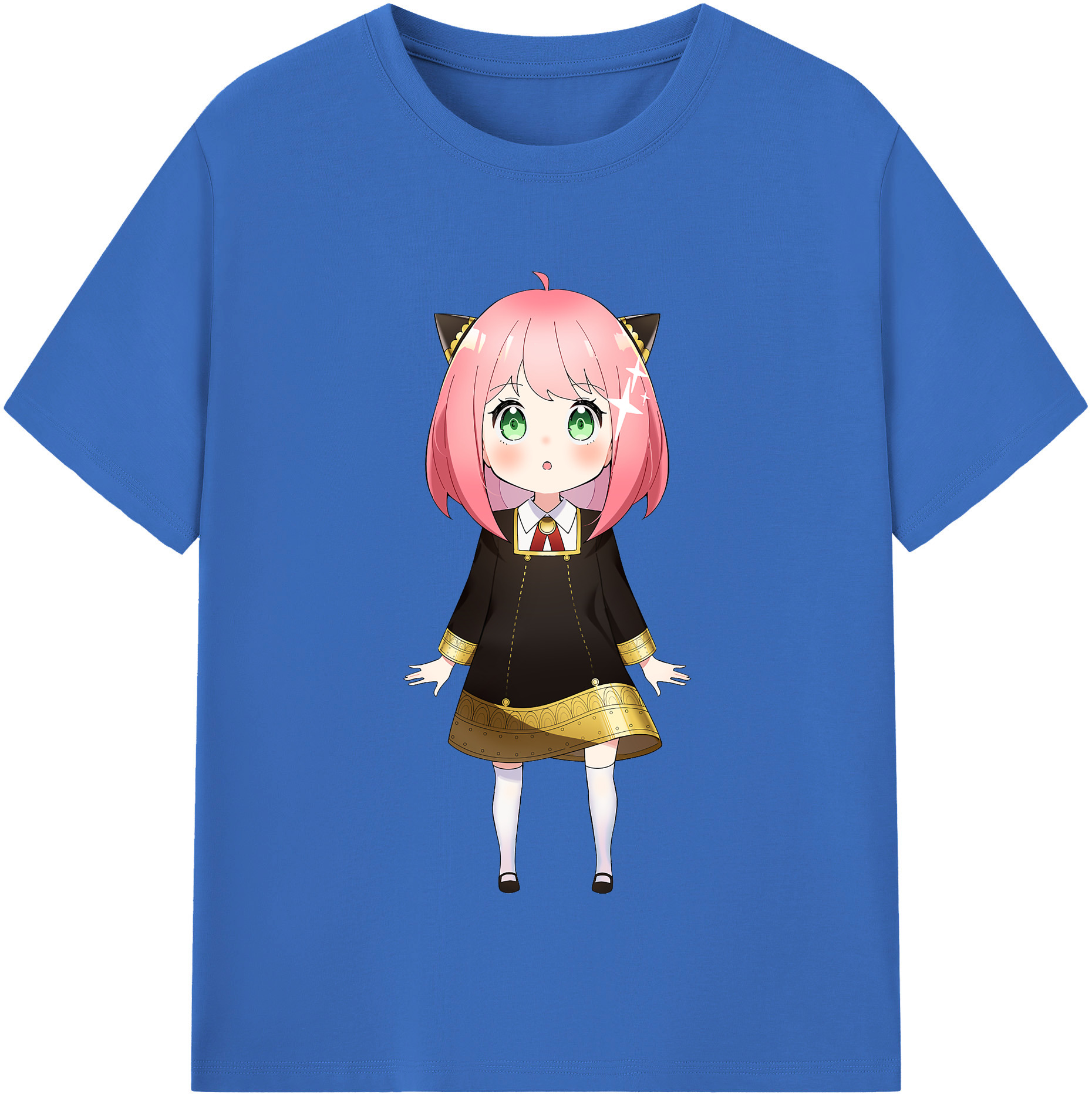（画像用） SPY×FAMILY间谍家家酒 綿100％半袖Tシャツ（フロントプリント）