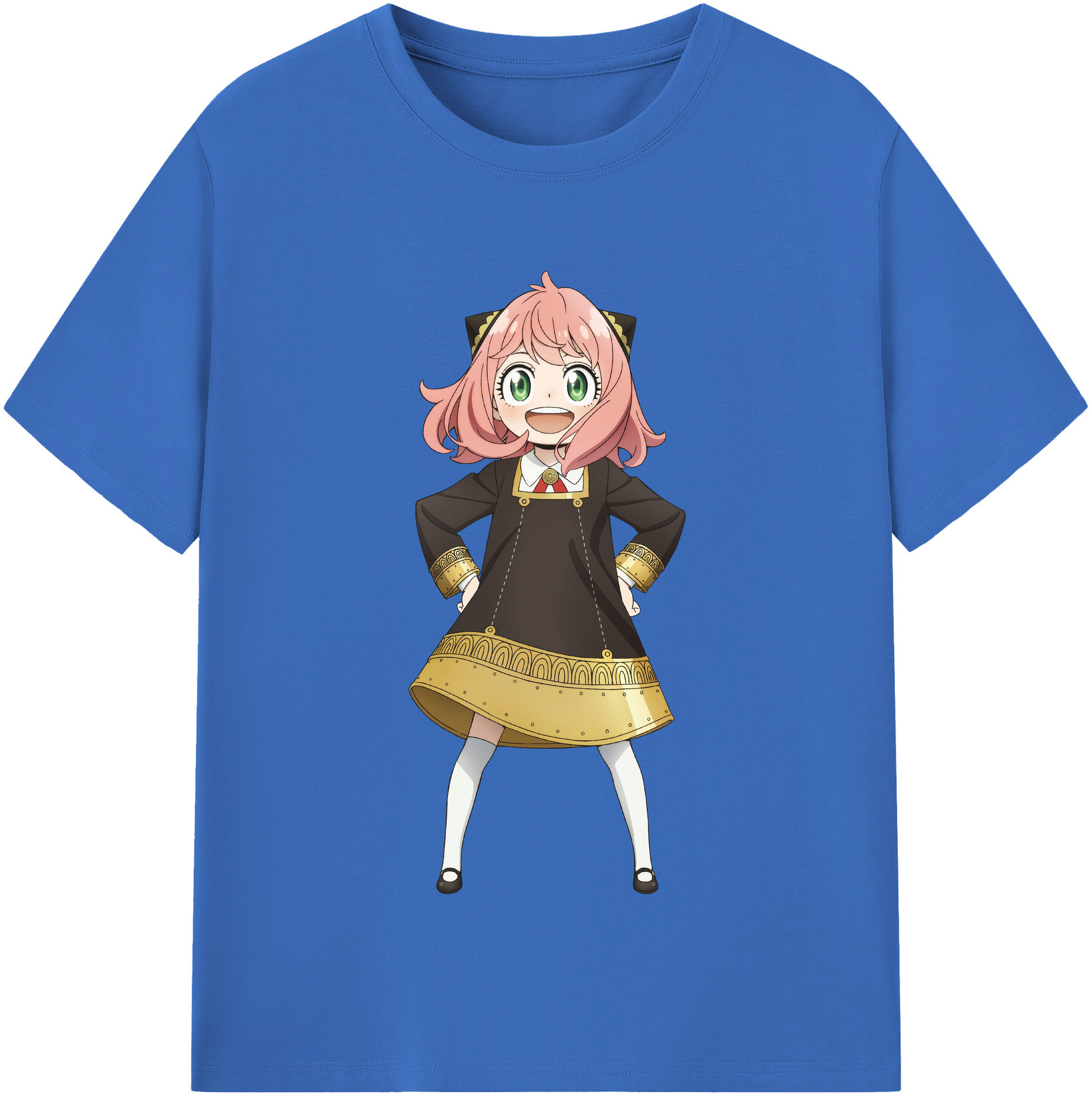 （画像用） SPY×FAMILY间谍家家酒 綿100％半袖Tシャツ（フロントプリント）