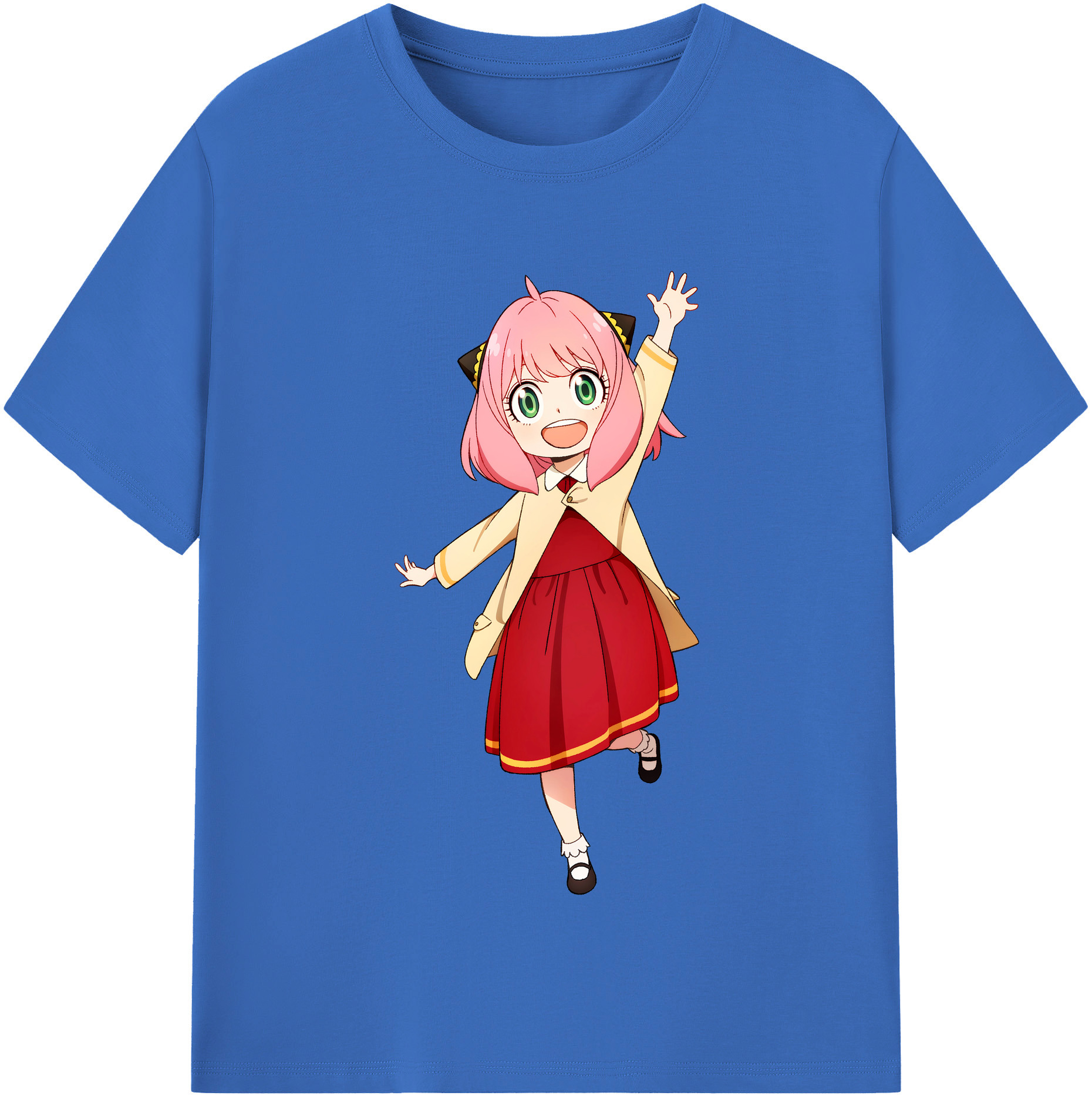 （画像用） SPY×FAMILY间谍家家酒 綿100％半袖Tシャツ（フロントプリント）
