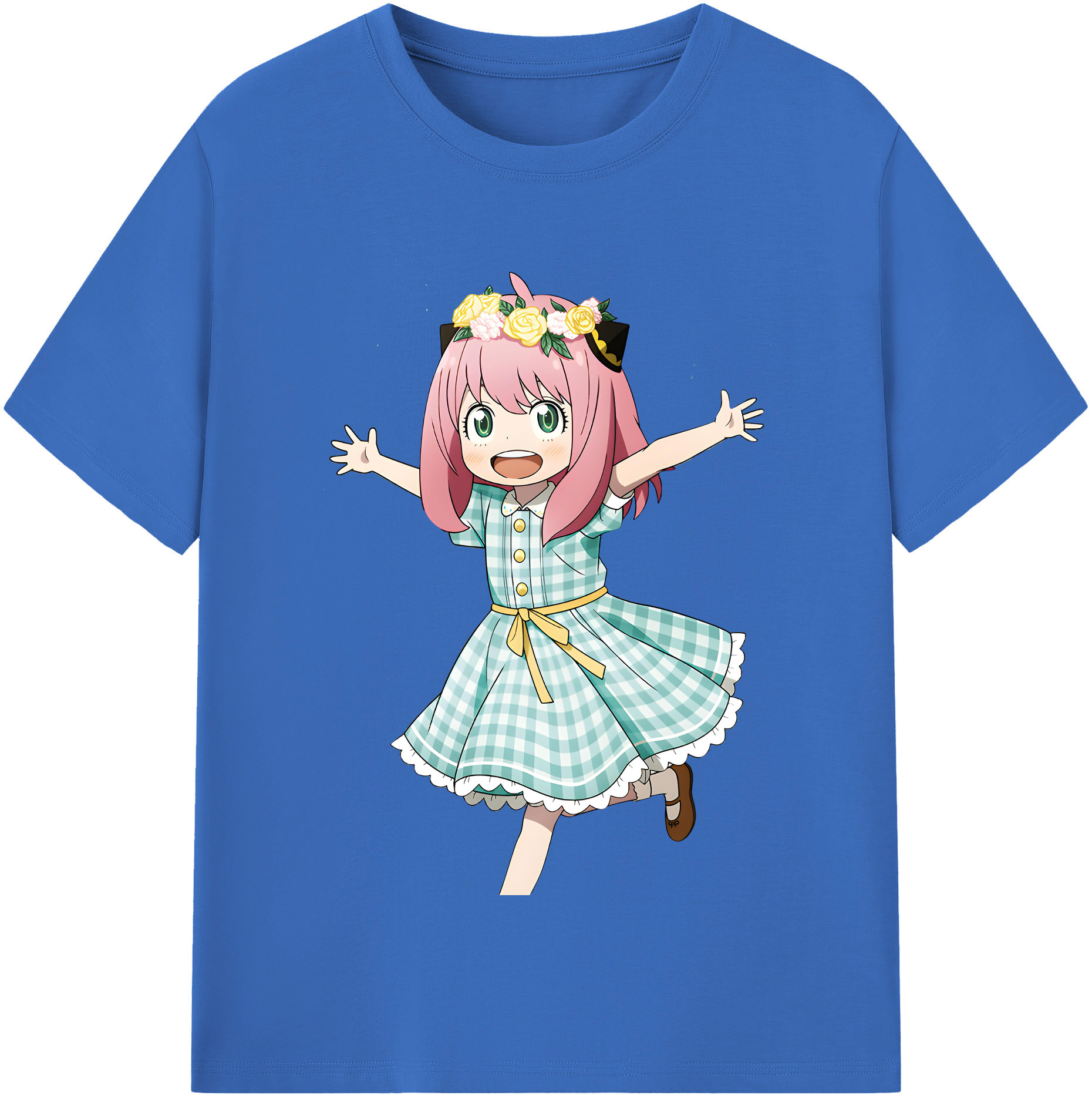 （画像用） SPY×FAMILY间谍家家酒 綿100％半袖Tシャツ（フロントプリント）