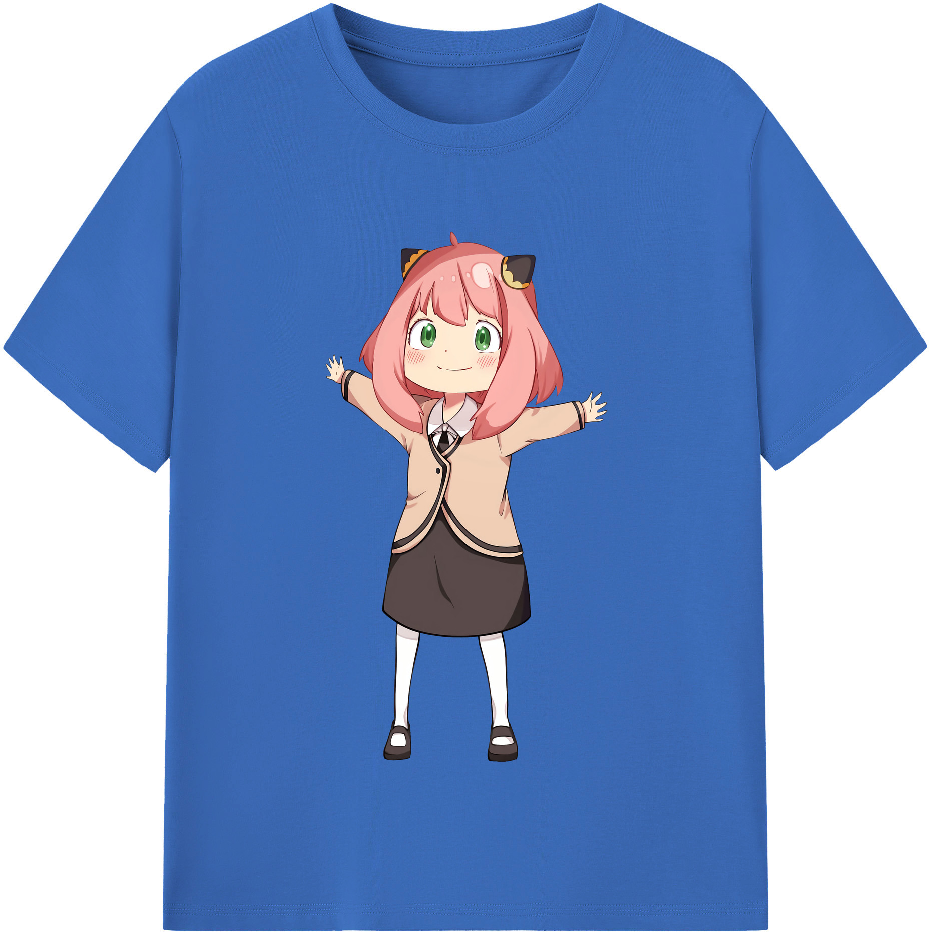 （画像用） SPY×FAMILY间谍家家酒 綿100％半袖Tシャツ（フロントプリント）