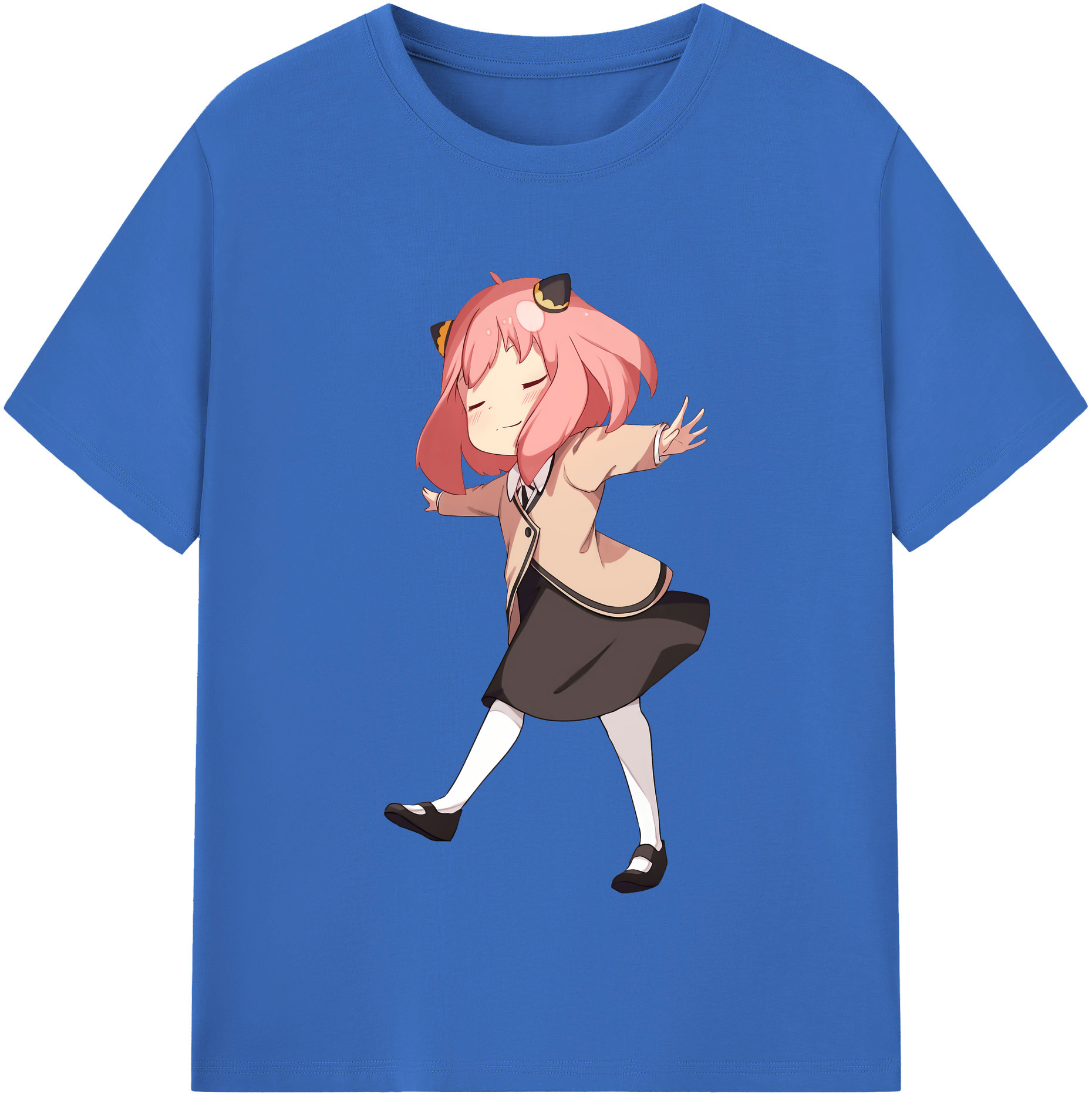 （画像用） SPY×FAMILY间谍家家酒 綿100％半袖Tシャツ（フロントプリント）
