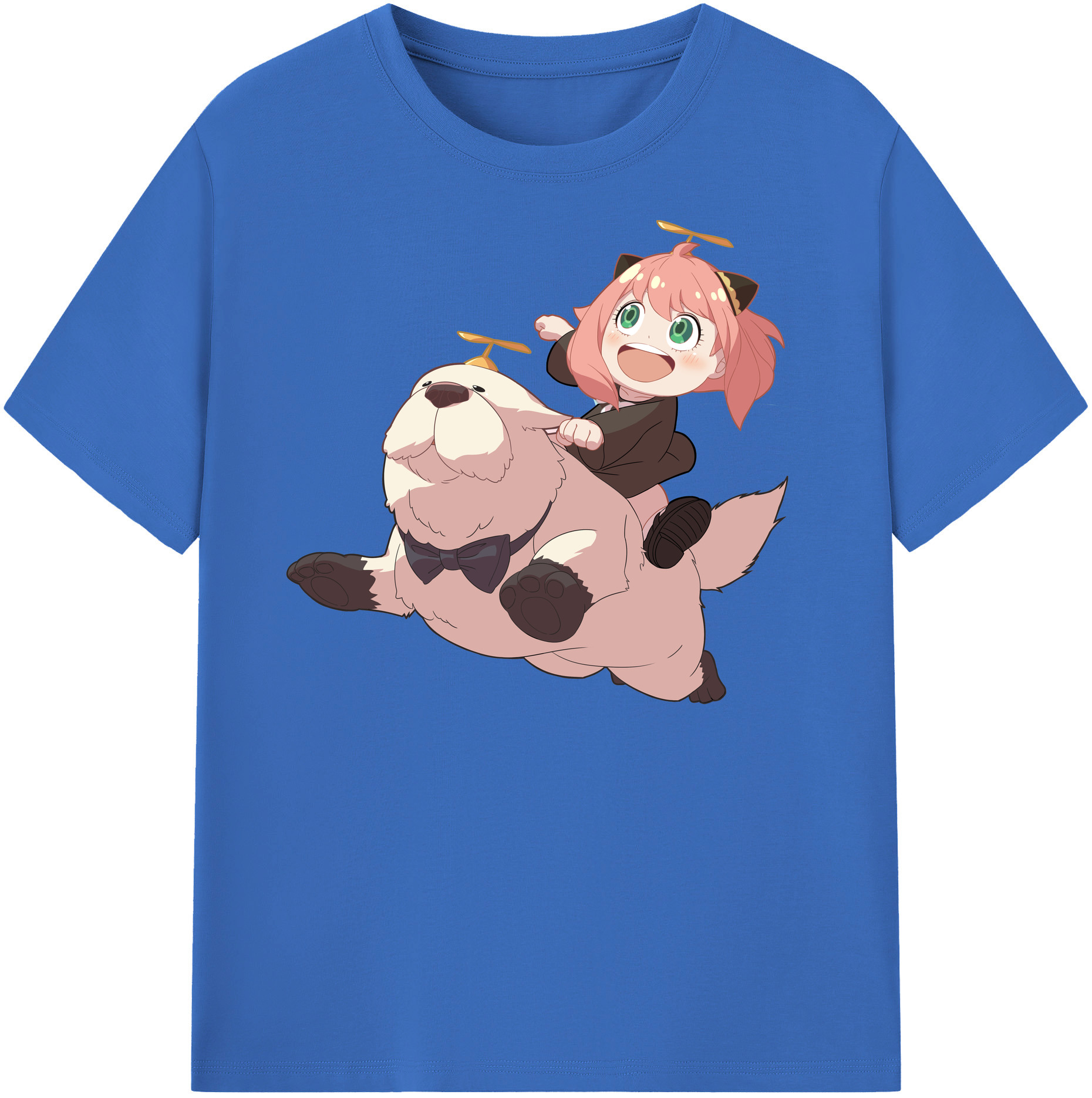 （画像用） SPY×FAMILY间谍家家酒 綿100％半袖Tシャツ（フロントプリント）