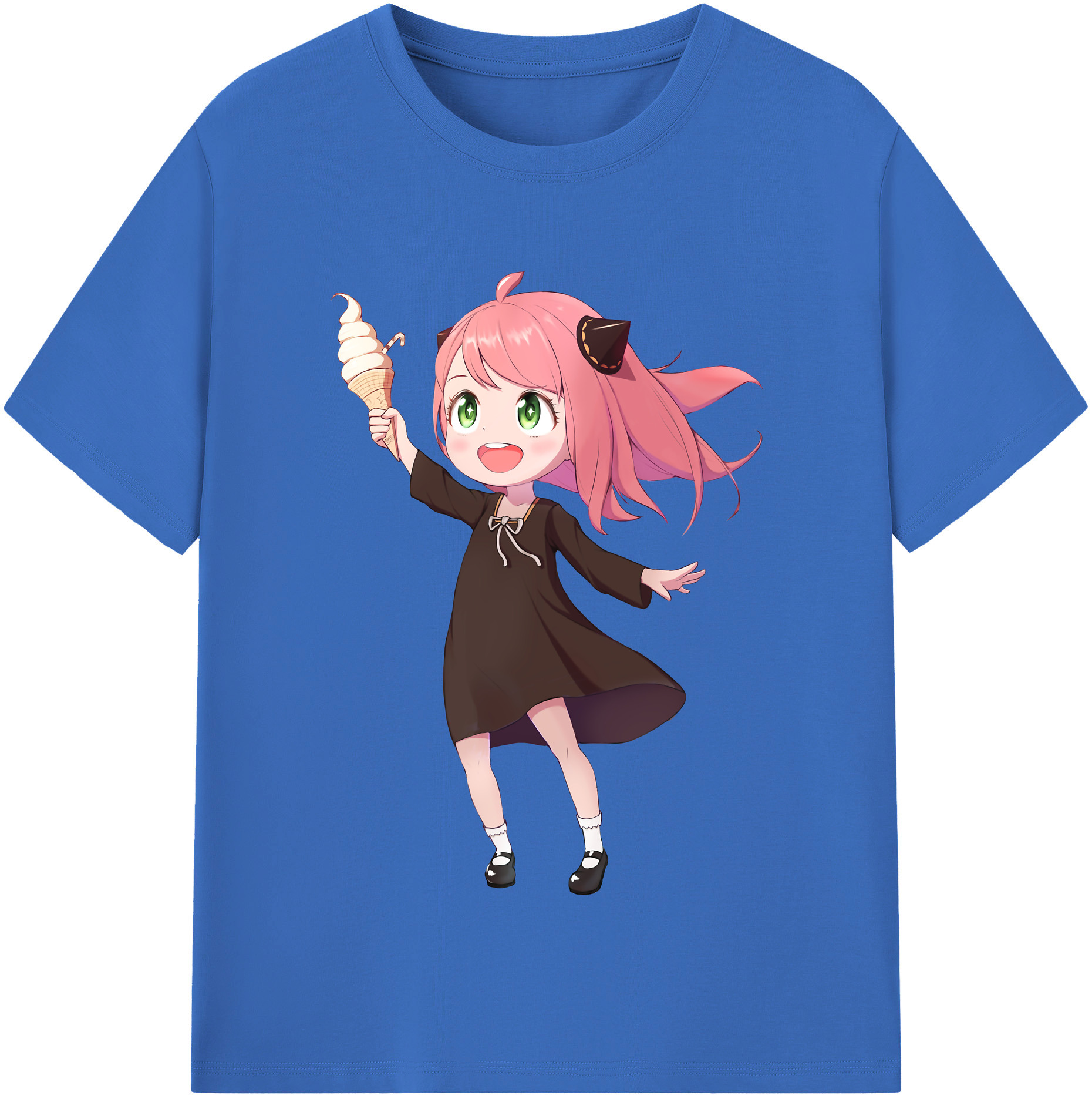 （画像用） SPY×FAMILY间谍家家酒 綿100％半袖Tシャツ（フロントプリント）