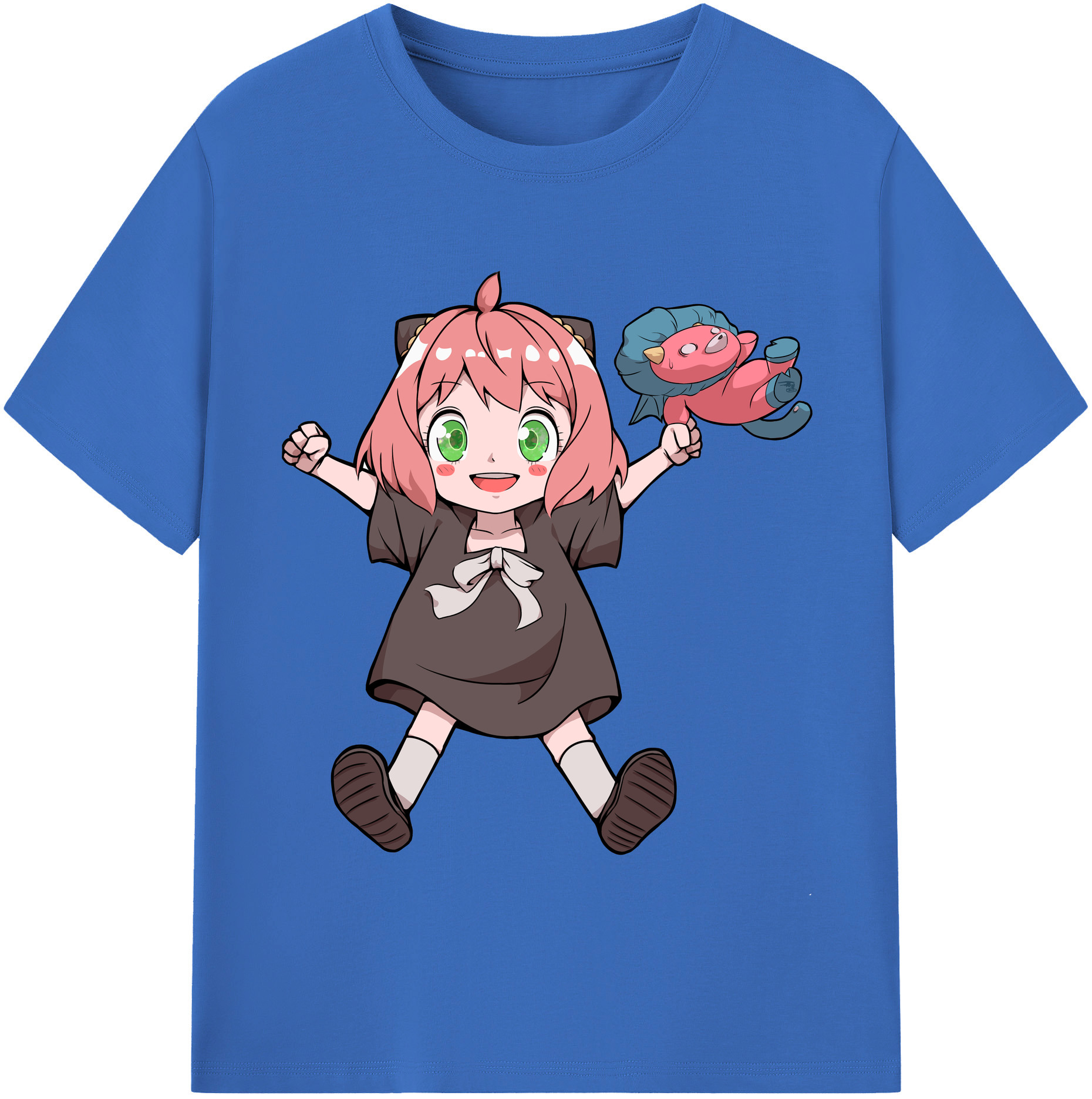 （画像用） SPY×FAMILY间谍家家酒 綿100％半袖Tシャツ（フロントプリント）