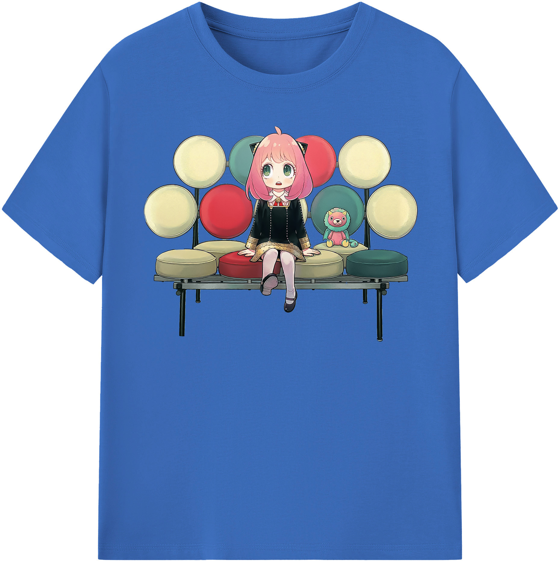 （画像用） SPY×FAMILY间谍家家酒 綿100％半袖Tシャツ（フロントプリント）