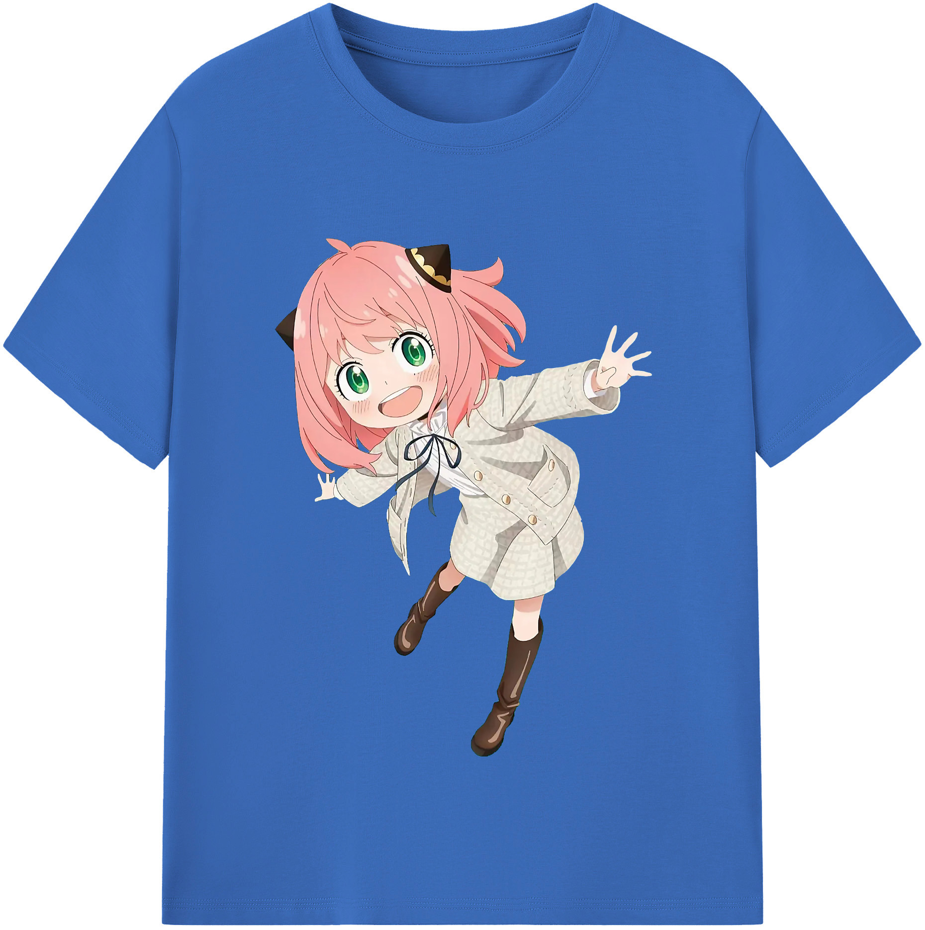 （画像用） SPY×FAMILY间谍家家酒 綿100％半袖Tシャツ（フロントプリント）