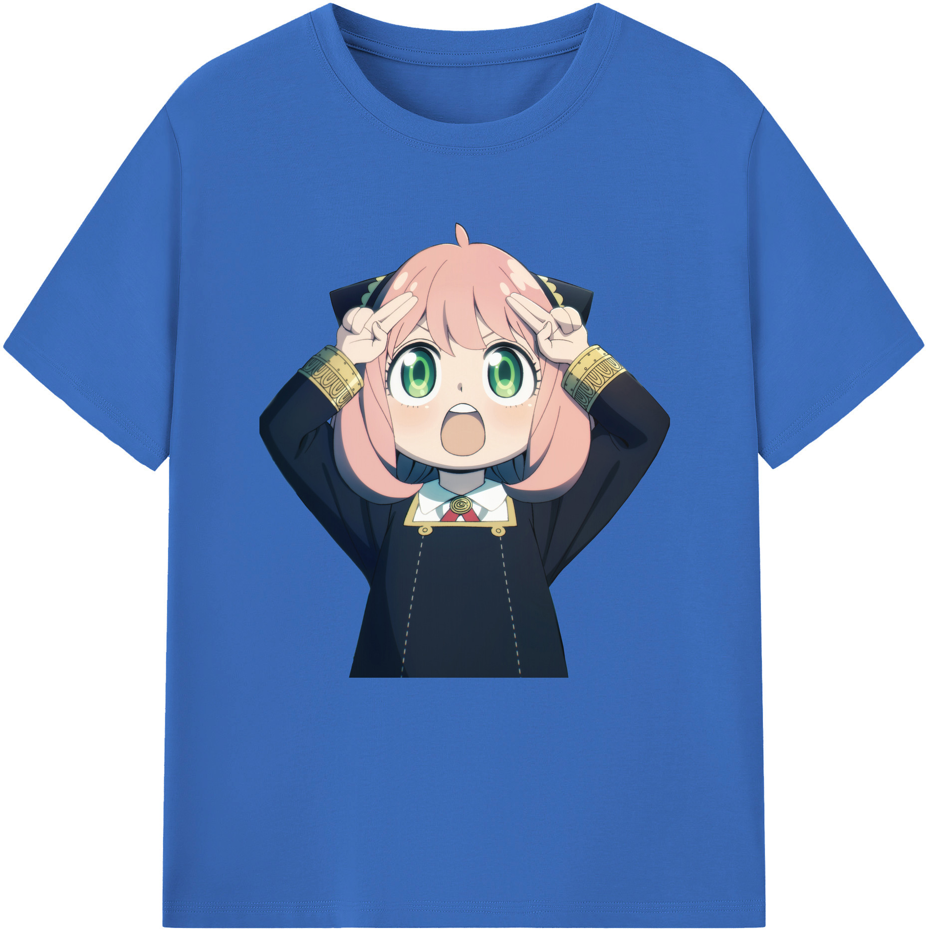 （画像用） SPY×FAMILY间谍家家酒 綿100％半袖Tシャツ（フロントプリント）
