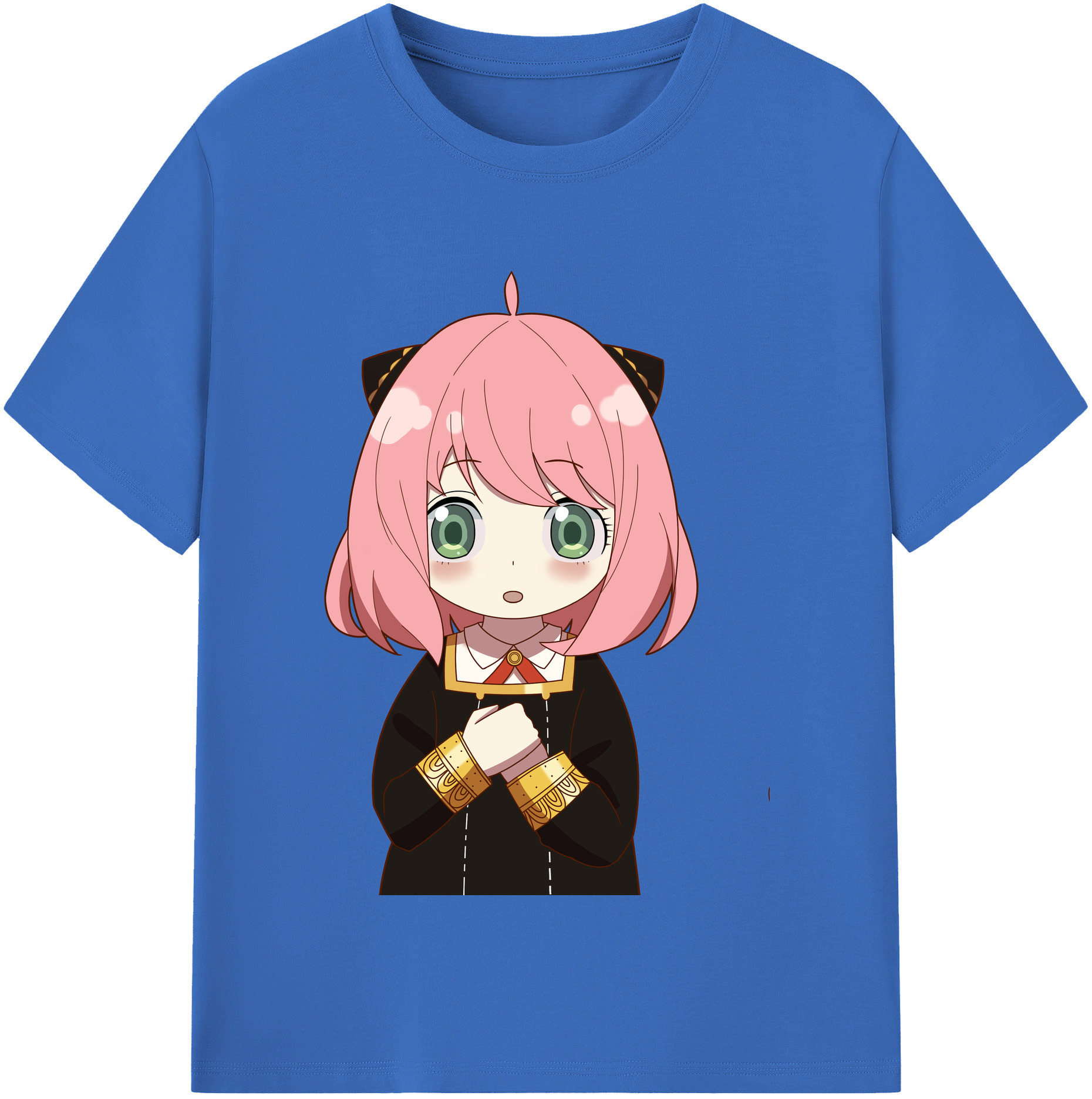 （画像用） SPY×FAMILY间谍家家酒 綿100％半袖Tシャツ（フロントプリント）