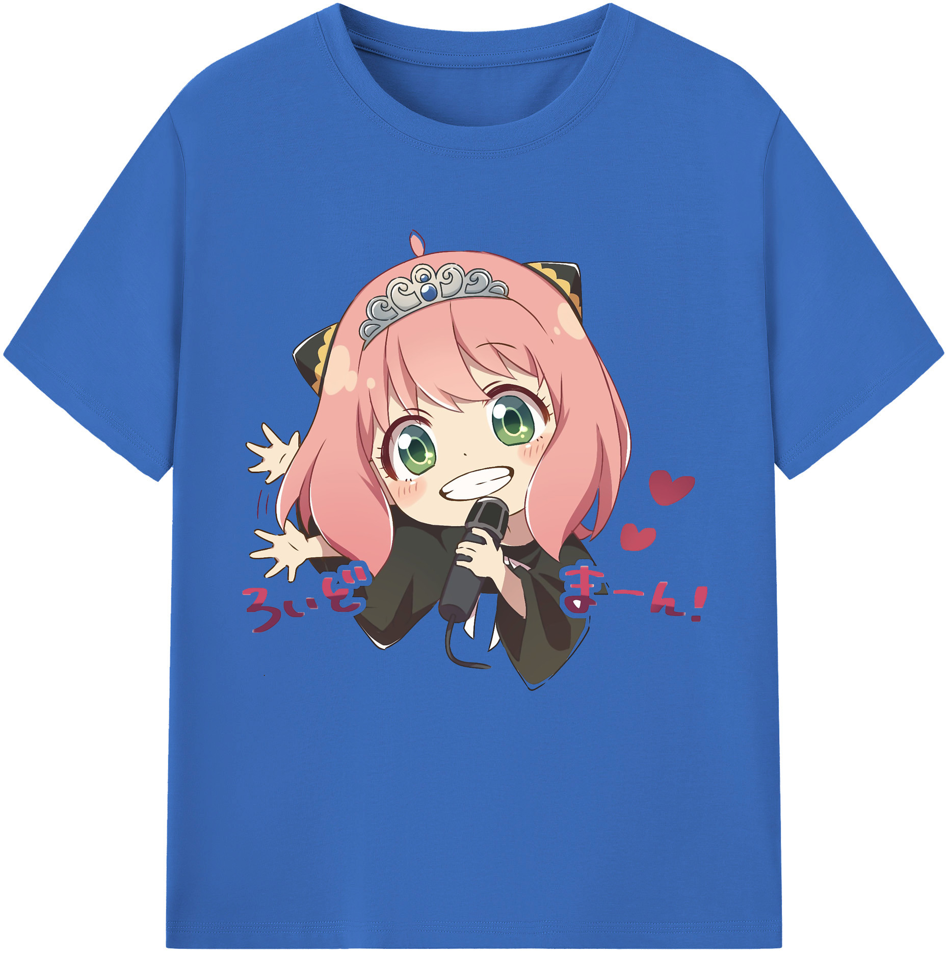 （画像用） SPY×FAMILY间谍家家酒 綿100％半袖Tシャツ（フロントプリント）