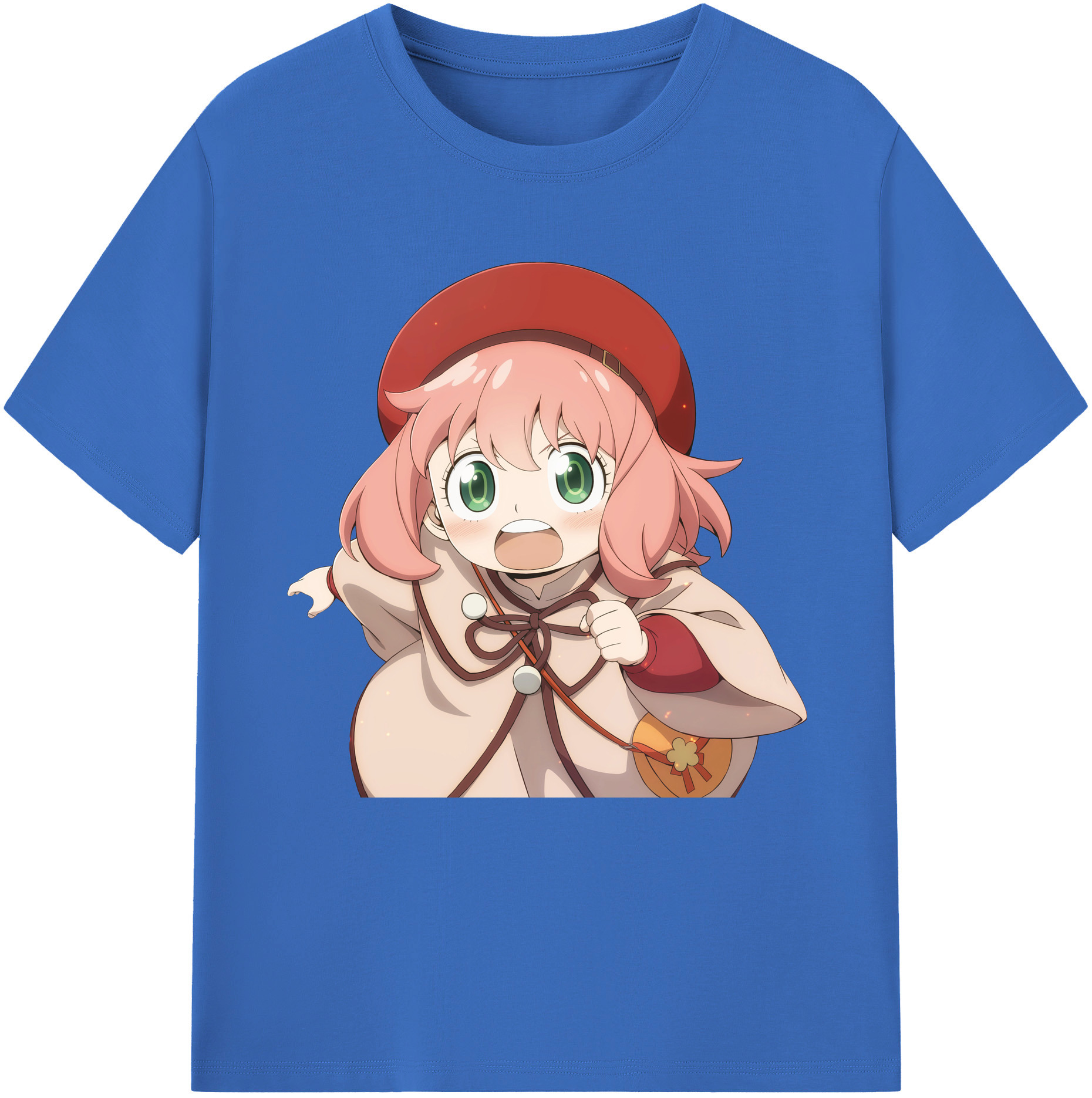 （画像用） SPY×FAMILY间谍家家酒 綿100％半袖Tシャツ（フロントプリント）