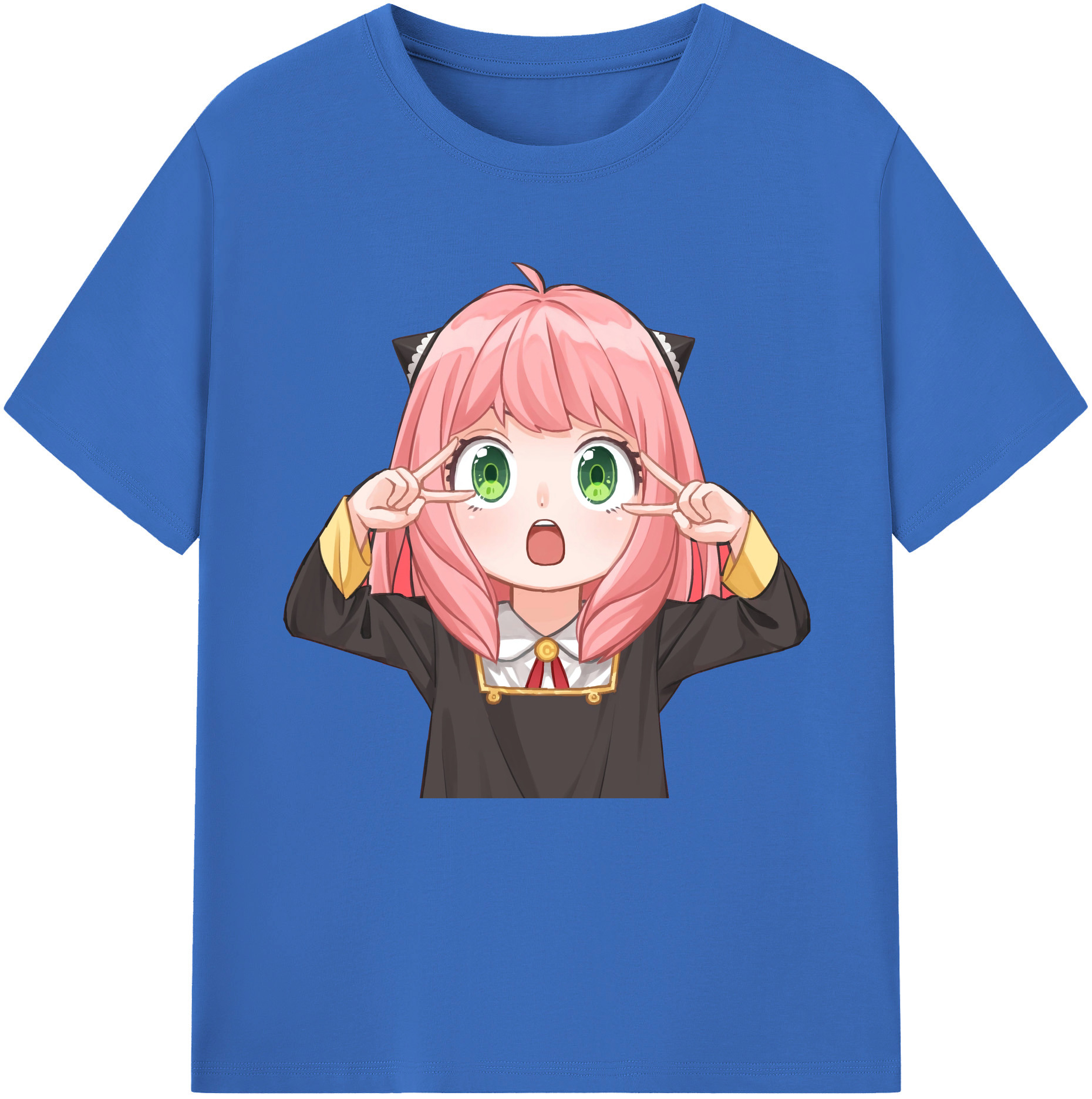 （画像用） SPY×FAMILY间谍家家酒 綿100％半袖Tシャツ（フロントプリント）