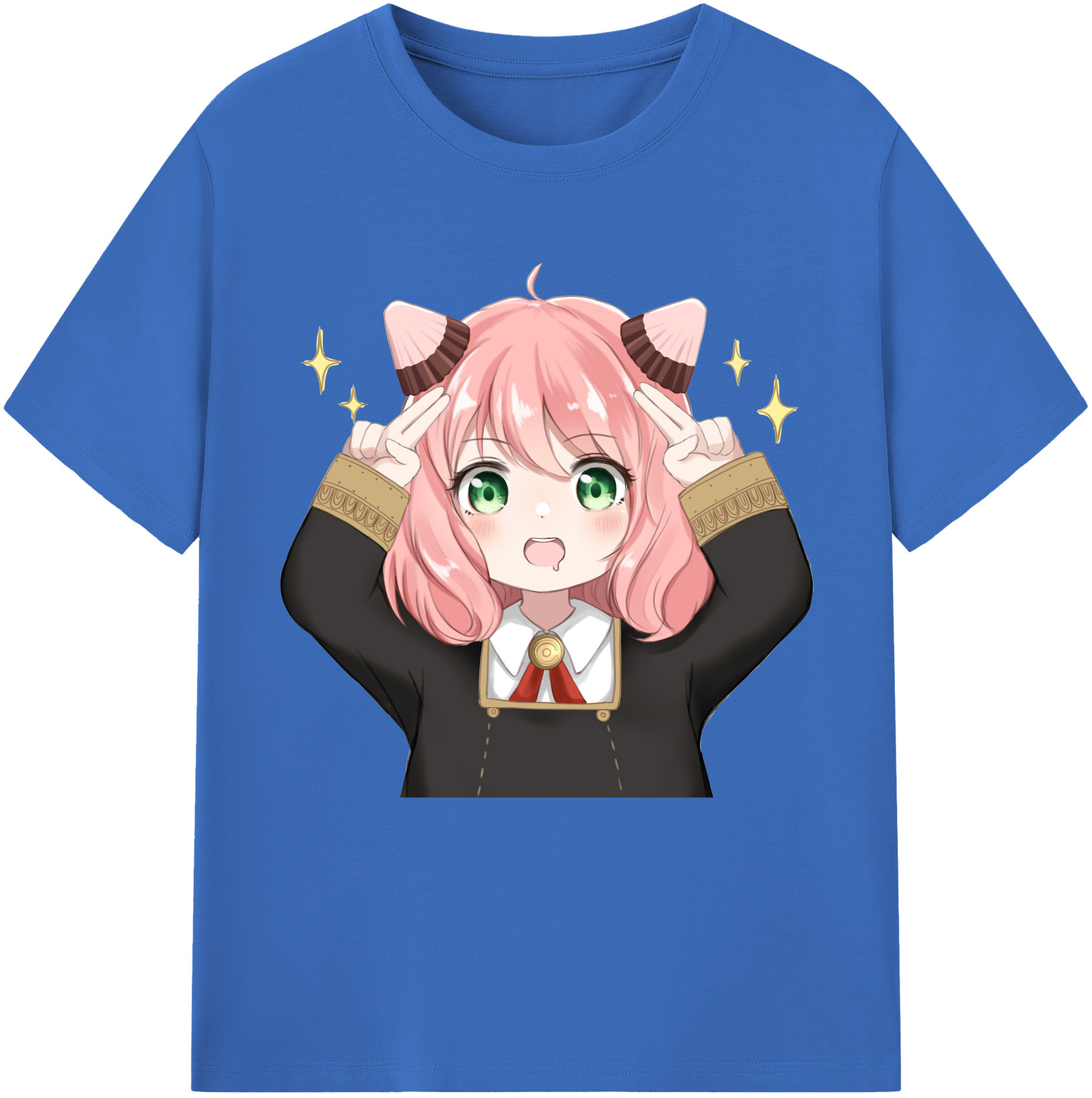 （画像用） SPY×FAMILY间谍家家酒 綿100％半袖Tシャツ（フロントプリント）