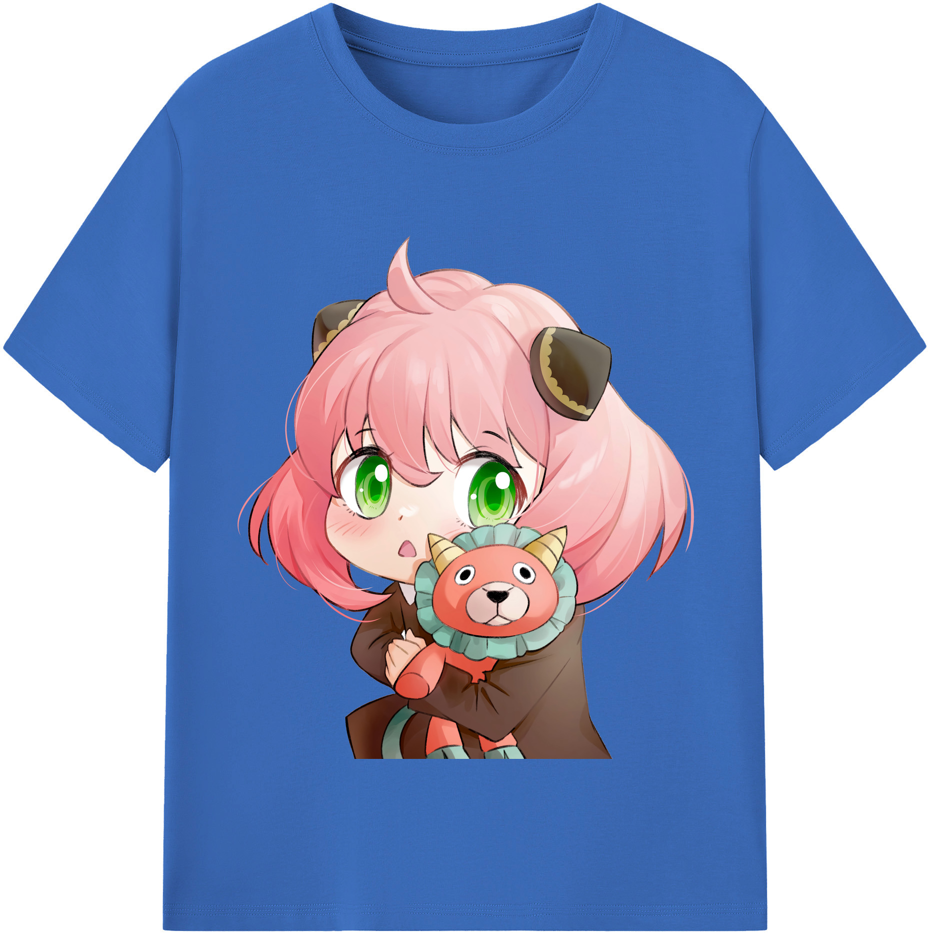 （画像用） SPY×FAMILY间谍家家酒 綿100％半袖Tシャツ（フロントプリント）