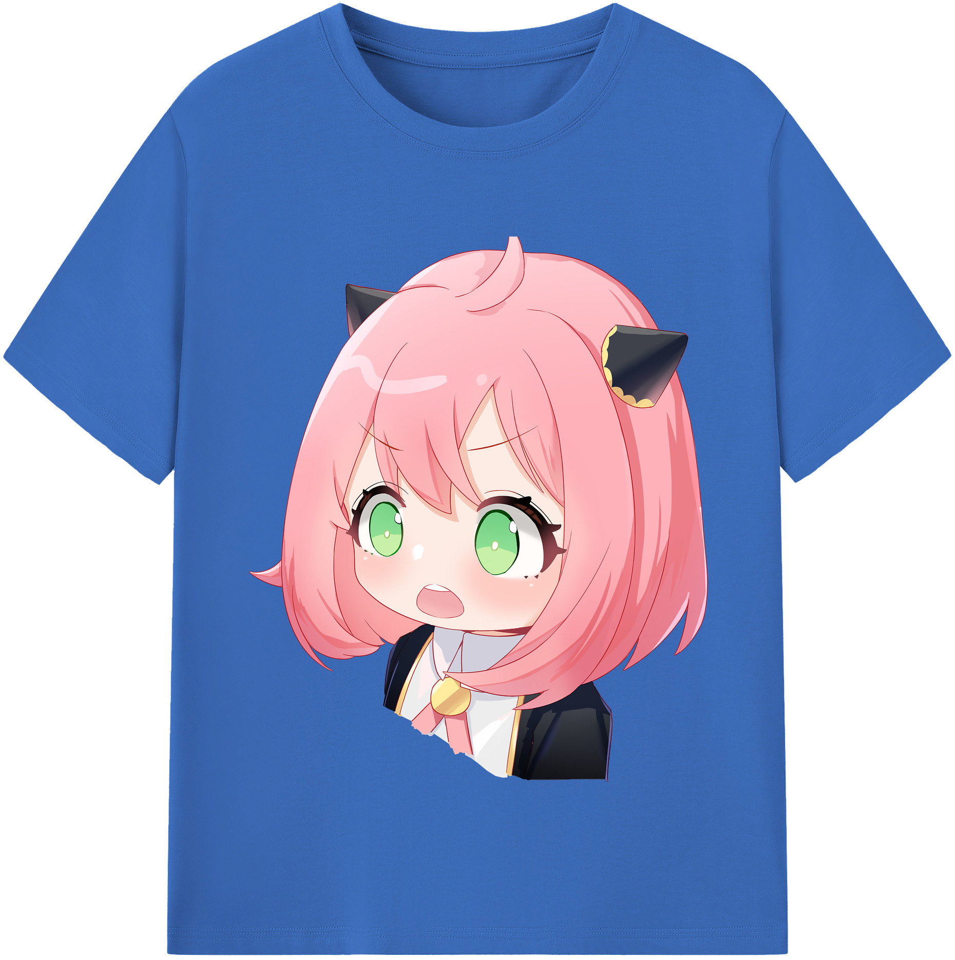 （画像用） SPY×FAMILY间谍家家酒 綿100％半袖Tシャツ（フロントプリント）