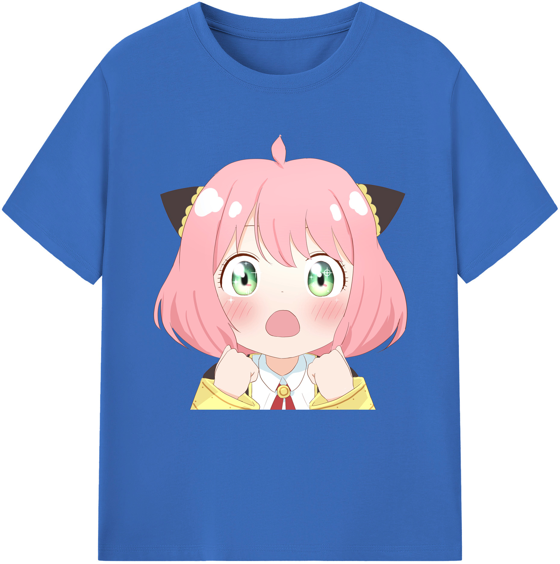 （画像用） SPY×FAMILY间谍家家酒 綿100％半袖Tシャツ（フロントプリント）
