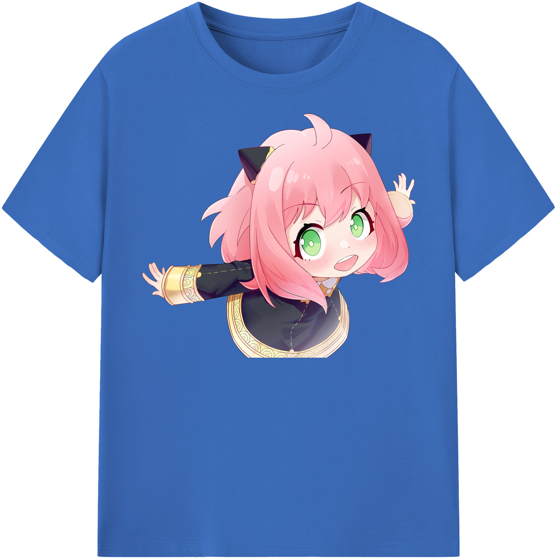 （画像用） SPY×FAMILY间谍家家酒 綿100％半袖Tシャツ（フロントプリント）