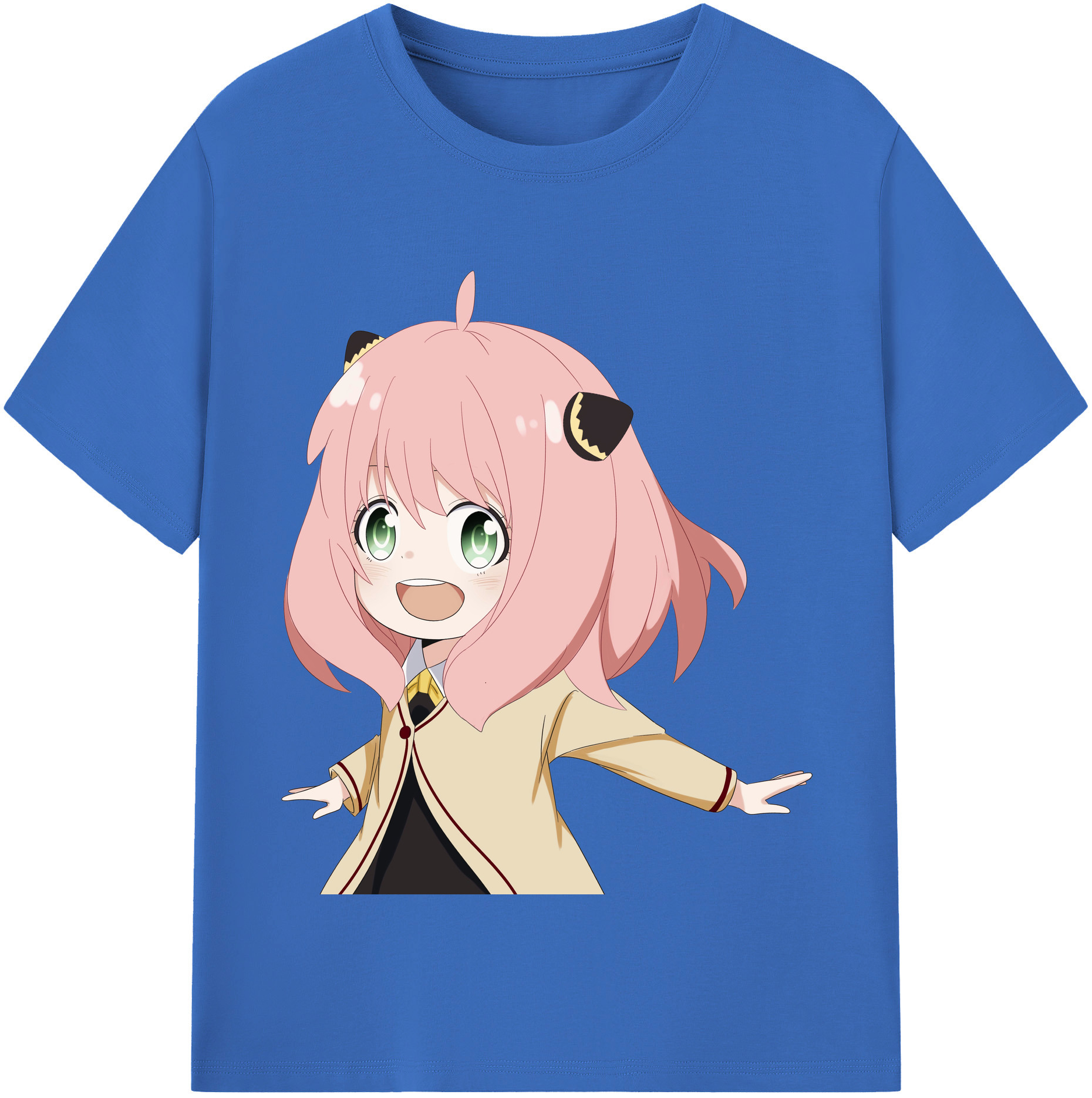 （画像用） SPY×FAMILY间谍家家酒 綿100％半袖Tシャツ（フロントプリント）