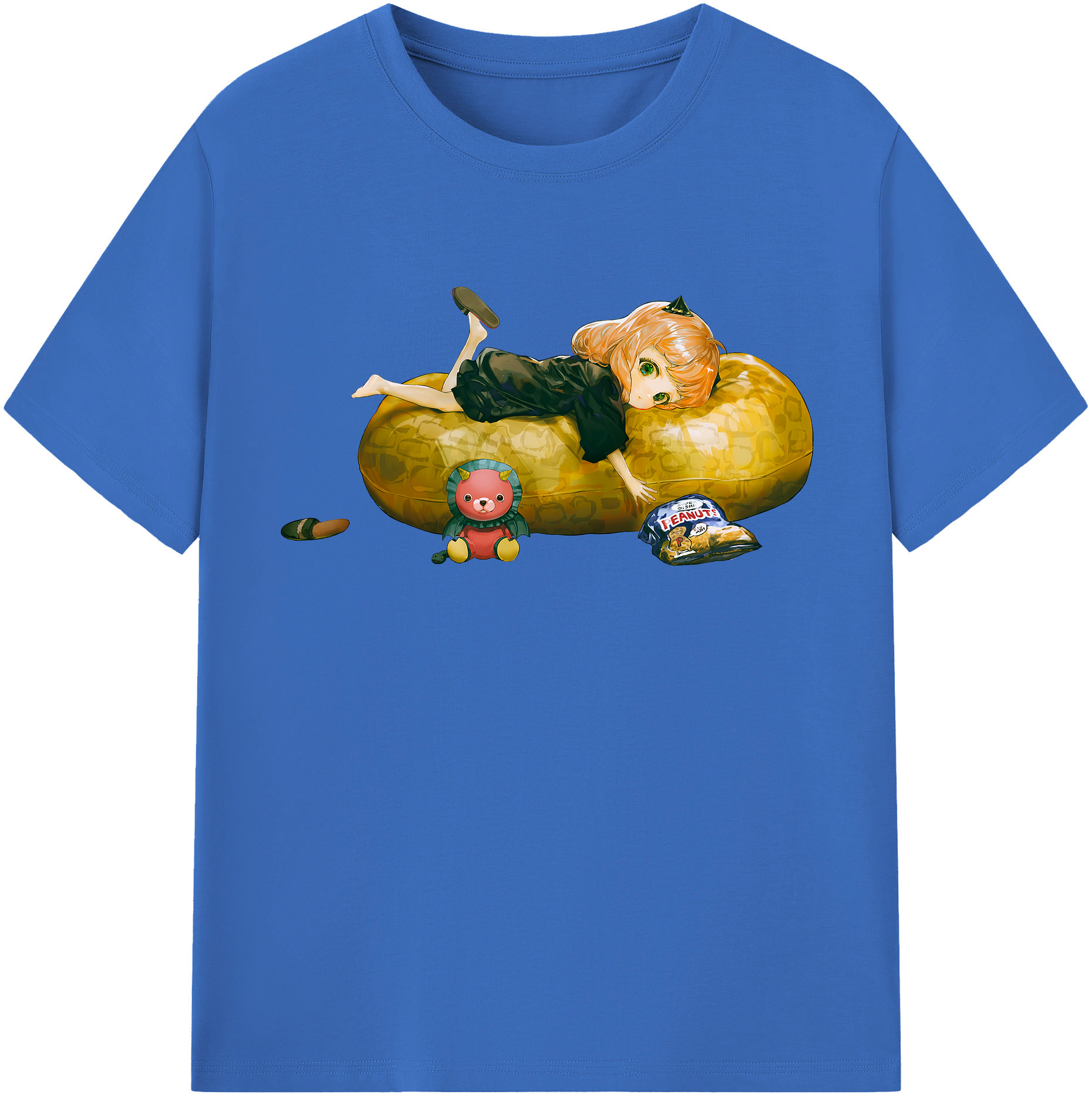 （画像用） SPY×FAMILY间谍家家酒 綿100％半袖Tシャツ（フロントプリント）