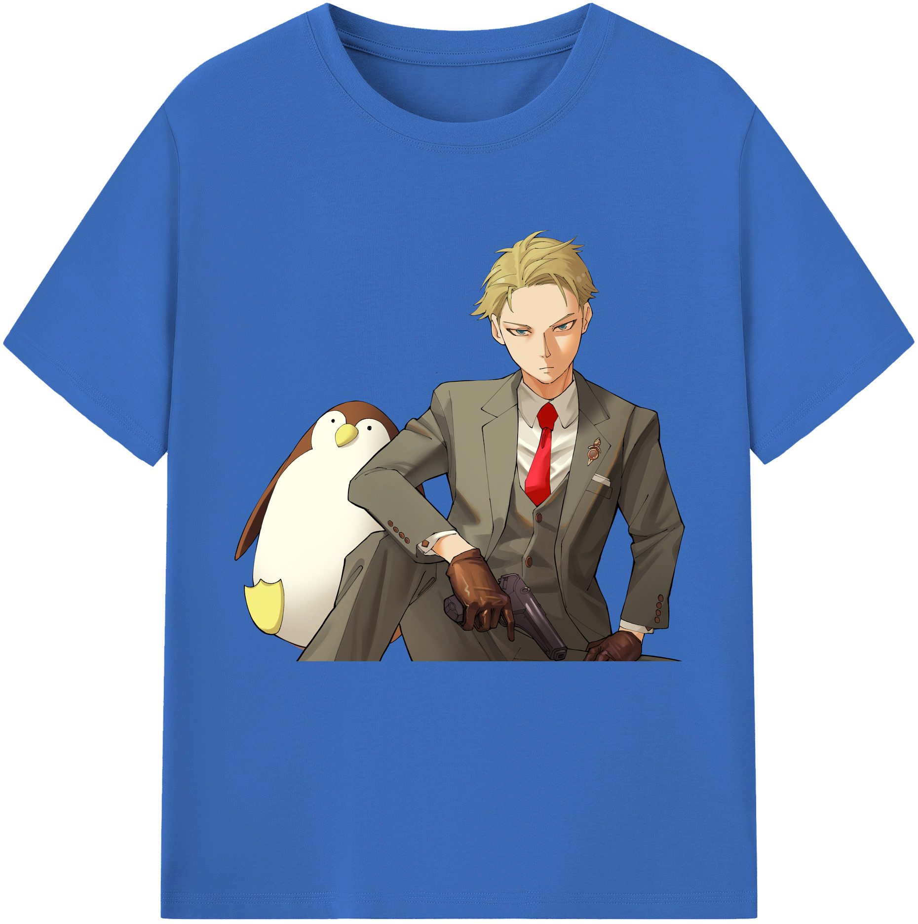 （画像用） SPY×FAMILY间谍家家酒 綿100％半袖Tシャツ（フロントプリント）