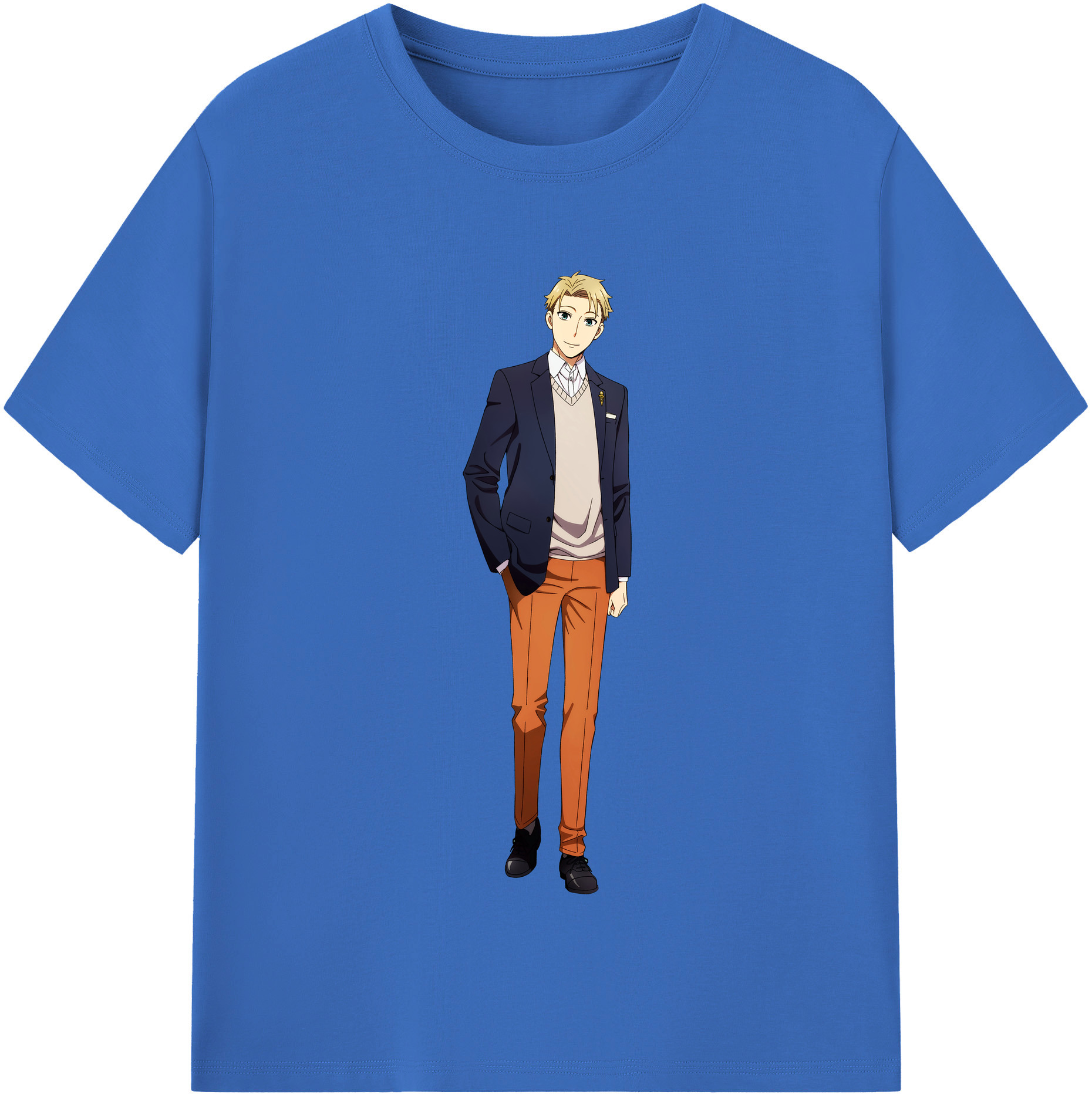 （画像用） SPY×FAMILY间谍家家酒 綿100％半袖Tシャツ（フロントプリント）