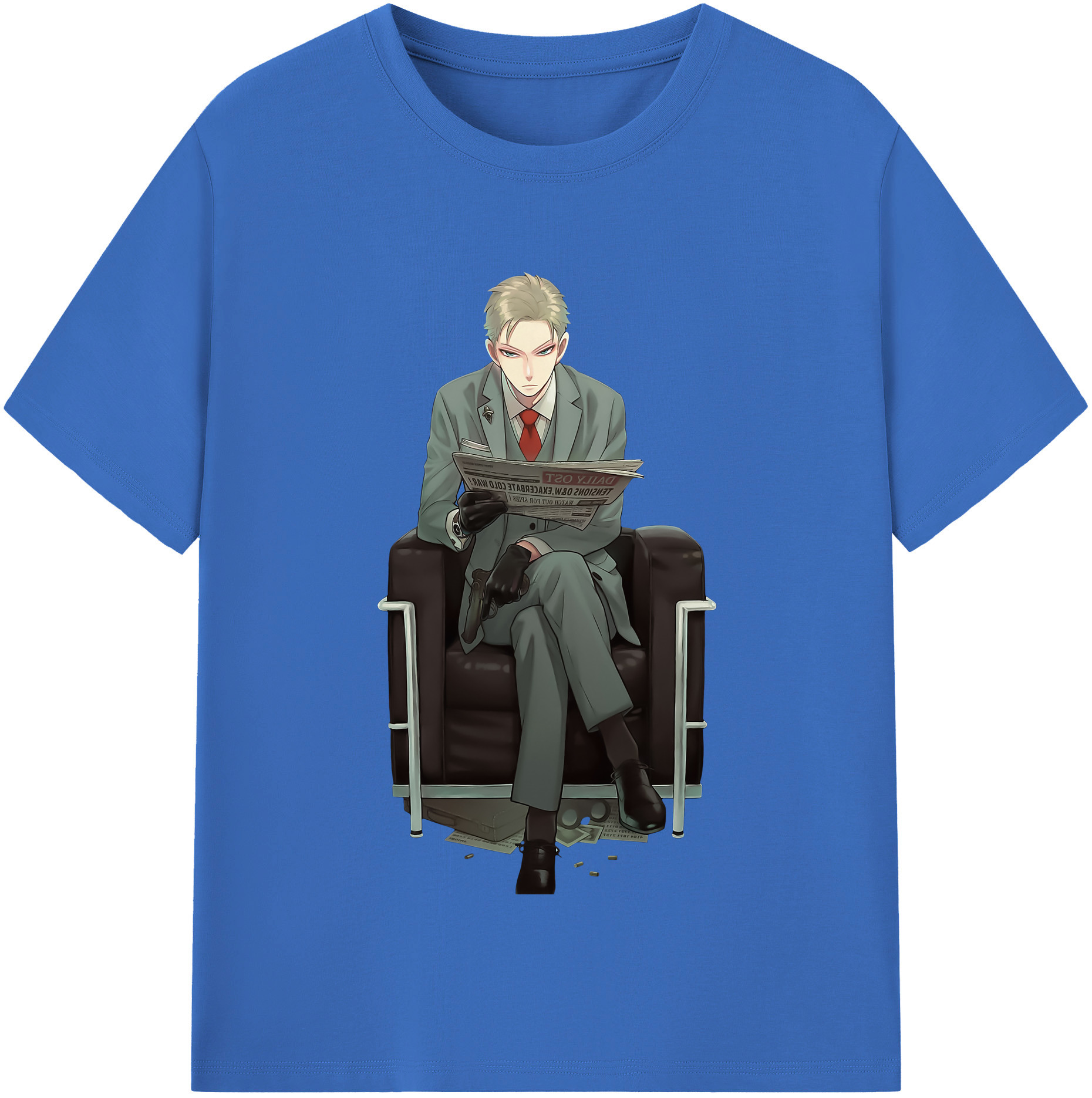 （画像用） SPY×FAMILY间谍家家酒 綿100％半袖Tシャツ（フロントプリント）