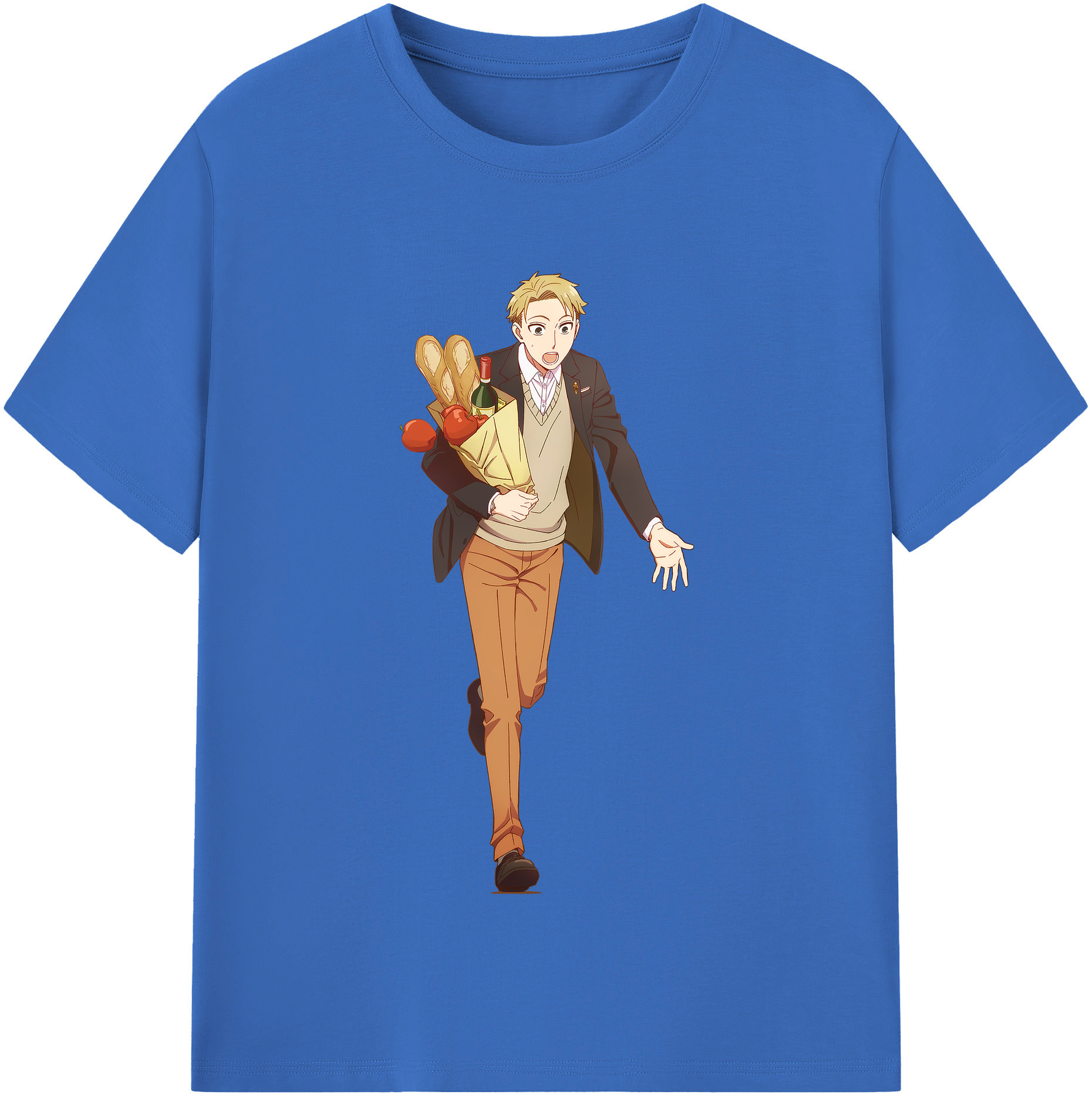 （画像用） SPY×FAMILY间谍家家酒 綿100％半袖Tシャツ（フロントプリント）