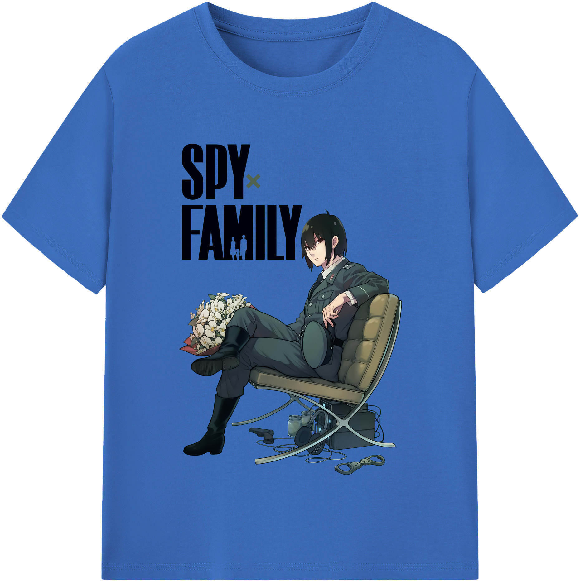 （画像用） SPY×FAMILY间谍家家酒 綿100％半袖Tシャツ（フロントプリント）