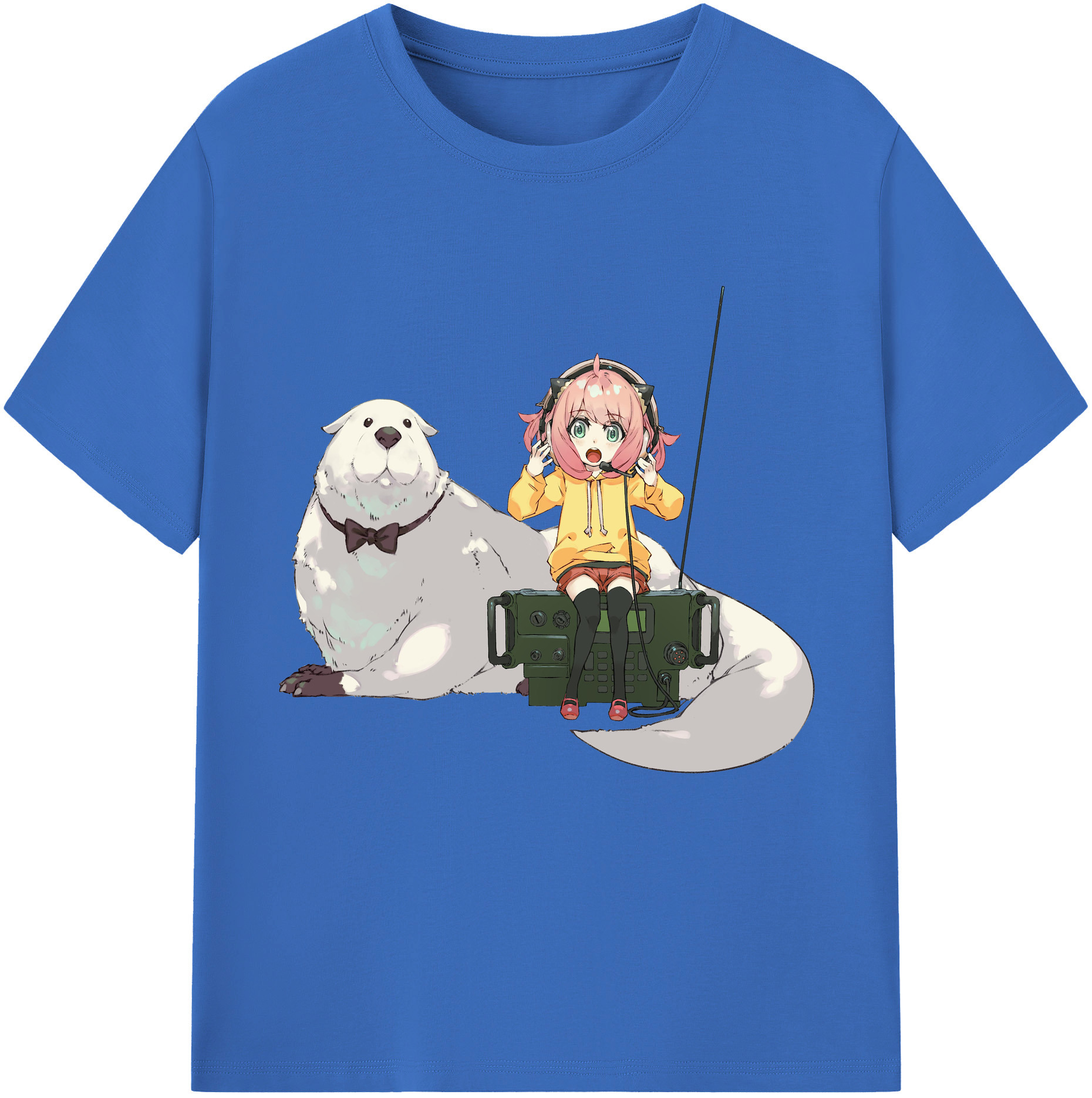 （画像用） SPY×FAMILY间谍家家酒 綿100％半袖Tシャツ（フロントプリント）